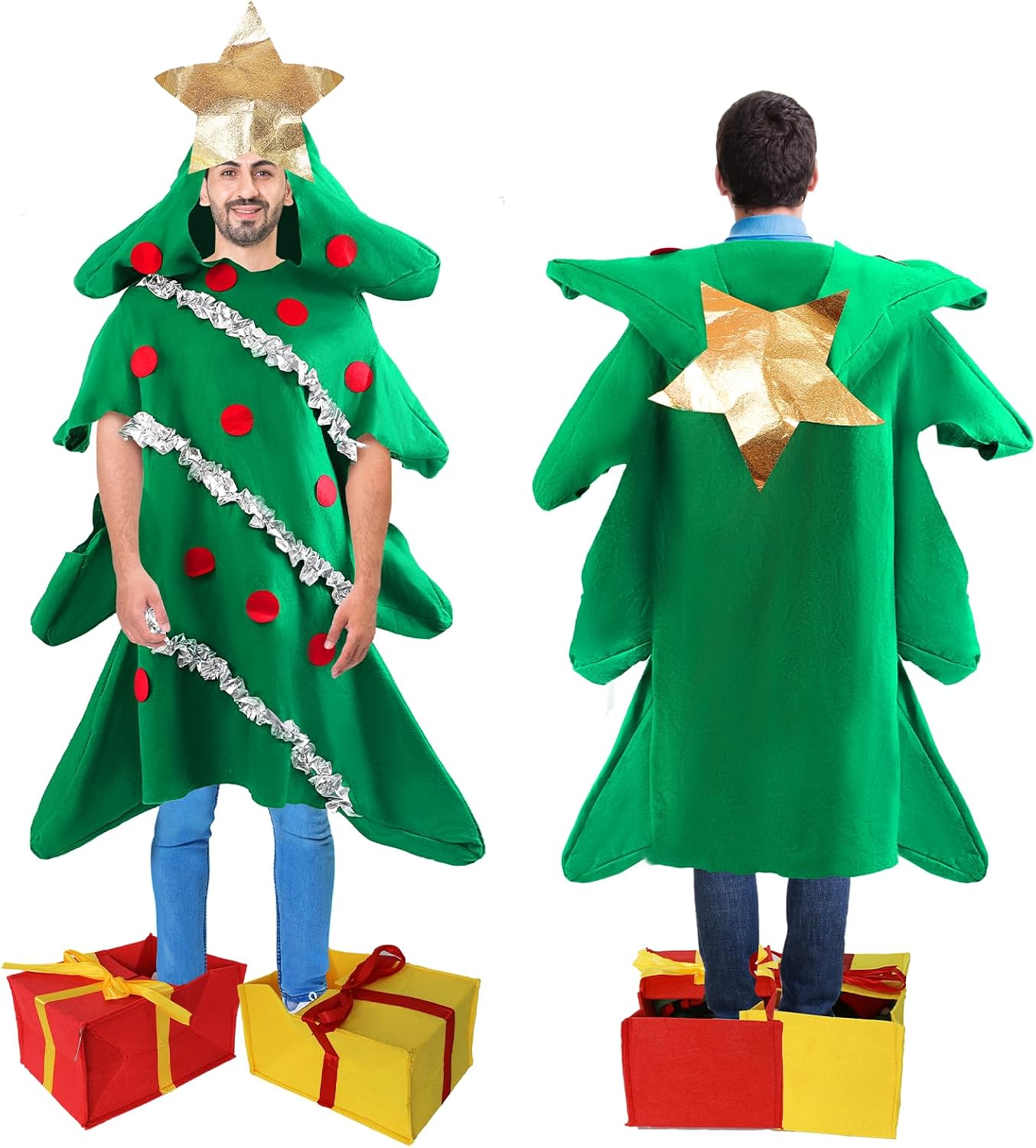 Christmas Tree Costume Adult Funny — WeirdThingsToBuy weird find