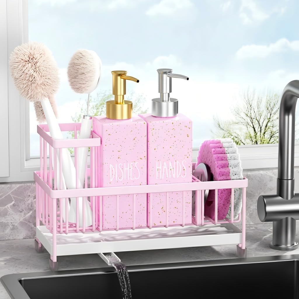 Cisily Kitchen Soap Dispenser Set Energy — WeirdThingsToBuy weird find