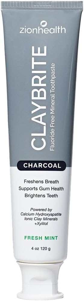 Claybrite Activated Charcoal Toothpaste — WeirdThingsToBuy weird find