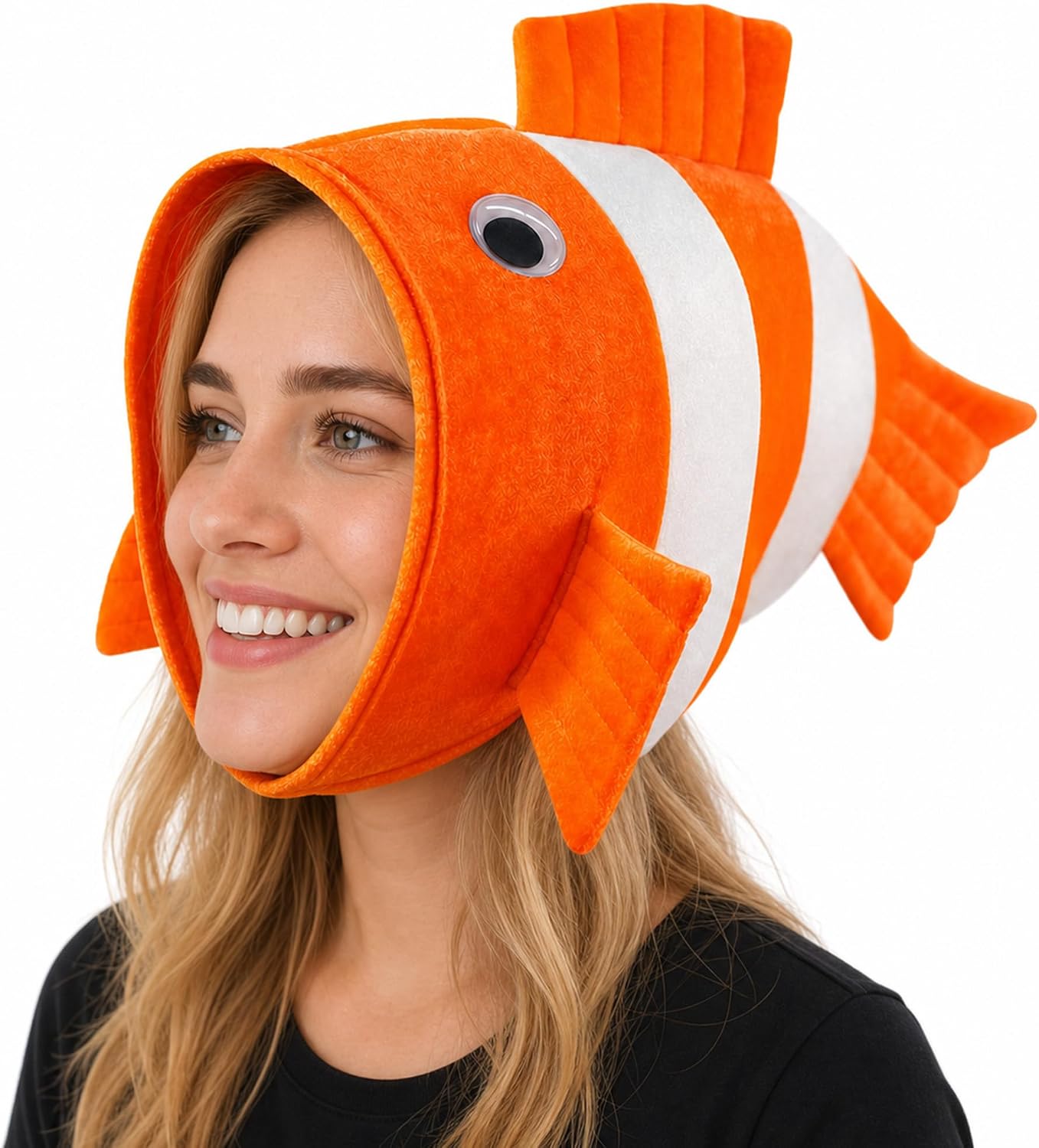 Clown Fish Hat Clownfish Costume Situation — WeirdThingsToBuy weird find