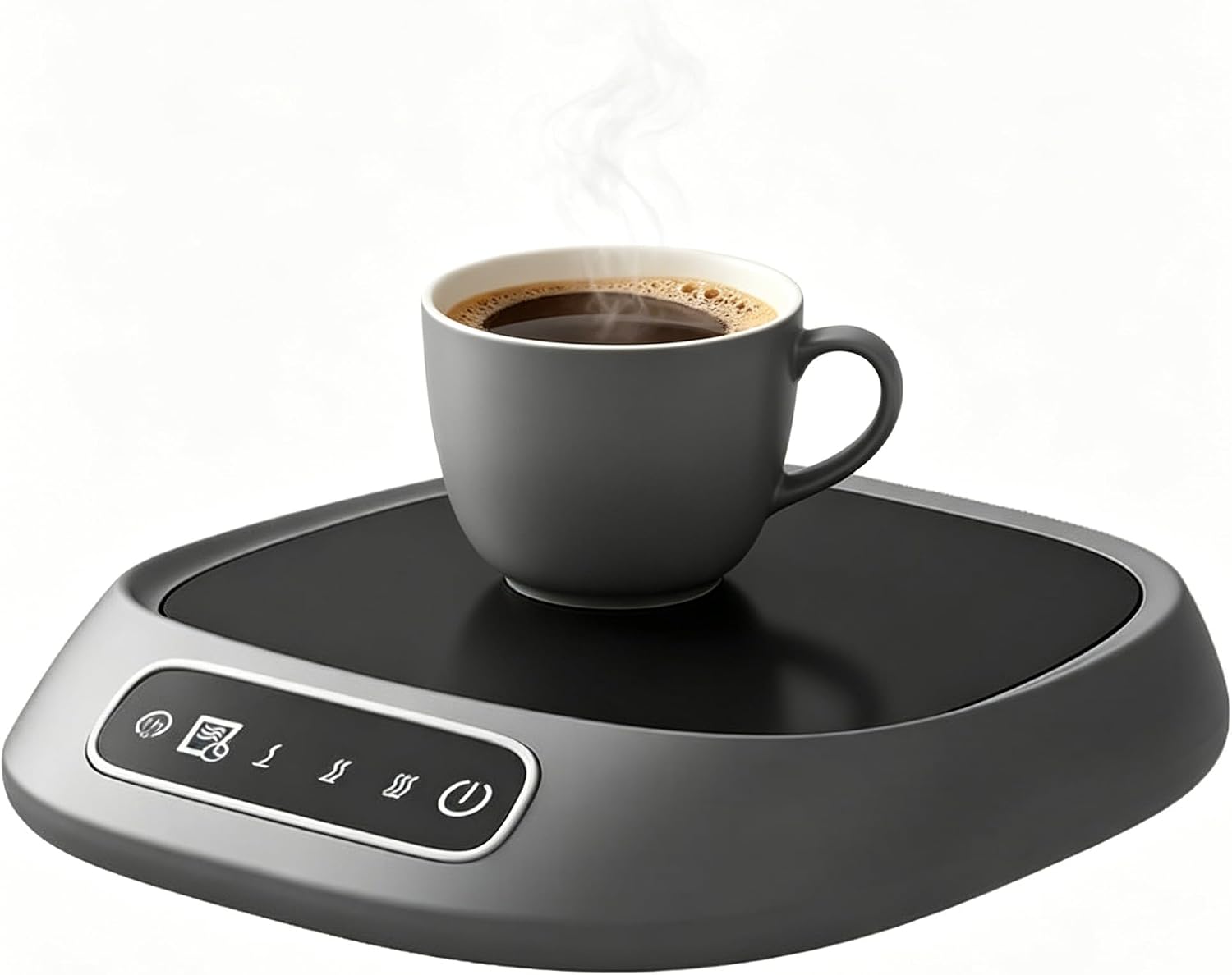 Coffee Mug Warmer Touch Control Energy — WeirdThingsToBuy weird find