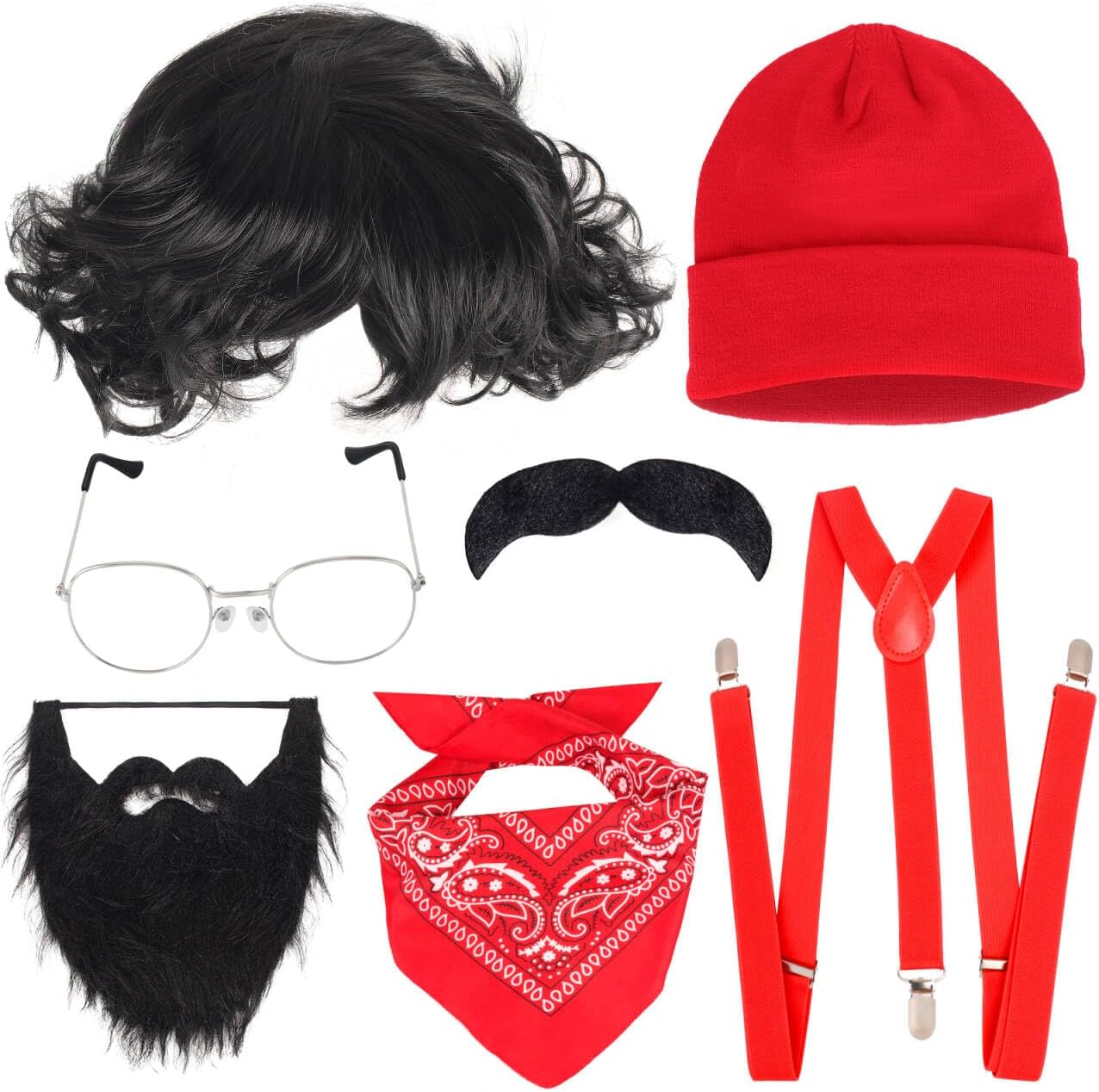 Comedy Group Costume Accessories Set Energy — WeirdThingsToBuy weird find