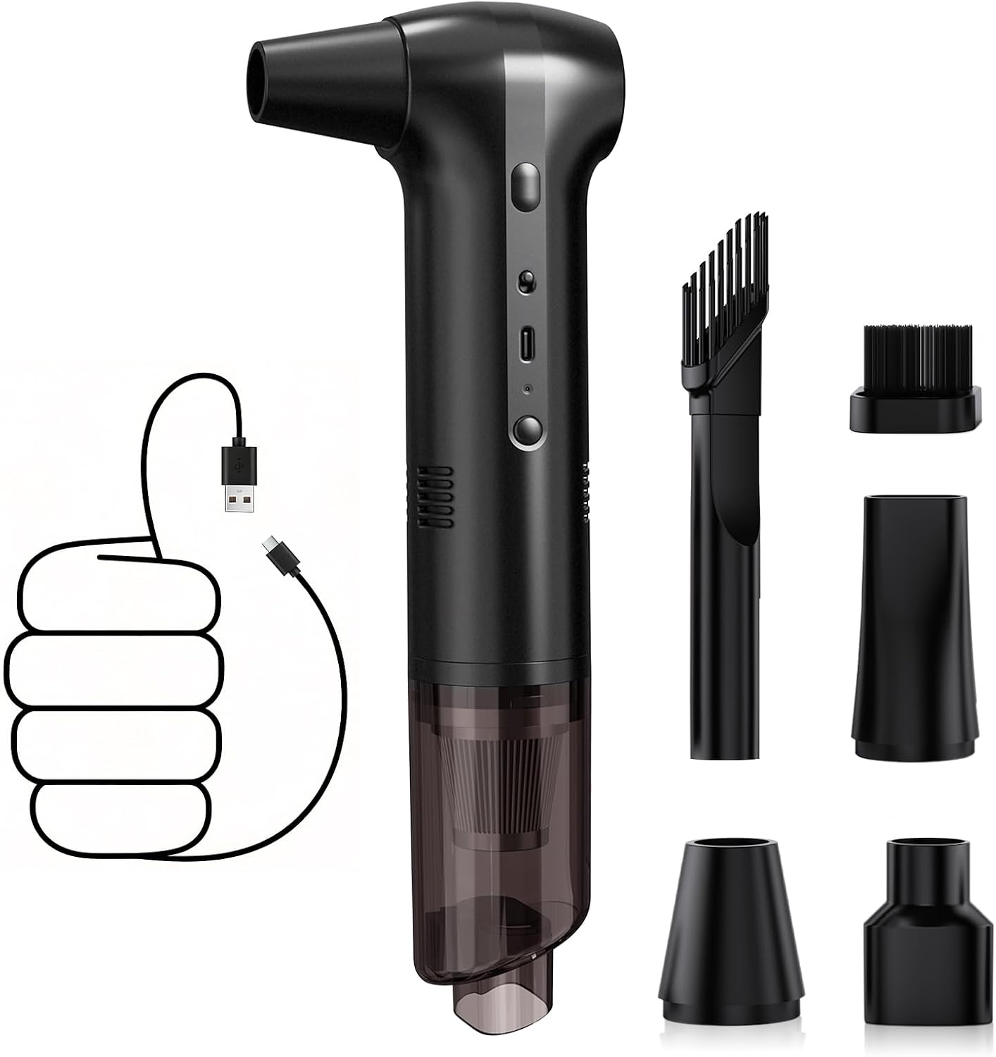 Compressed Air Duster Vacuum Cleaner Energy — WeirdThingsToBuy weird find