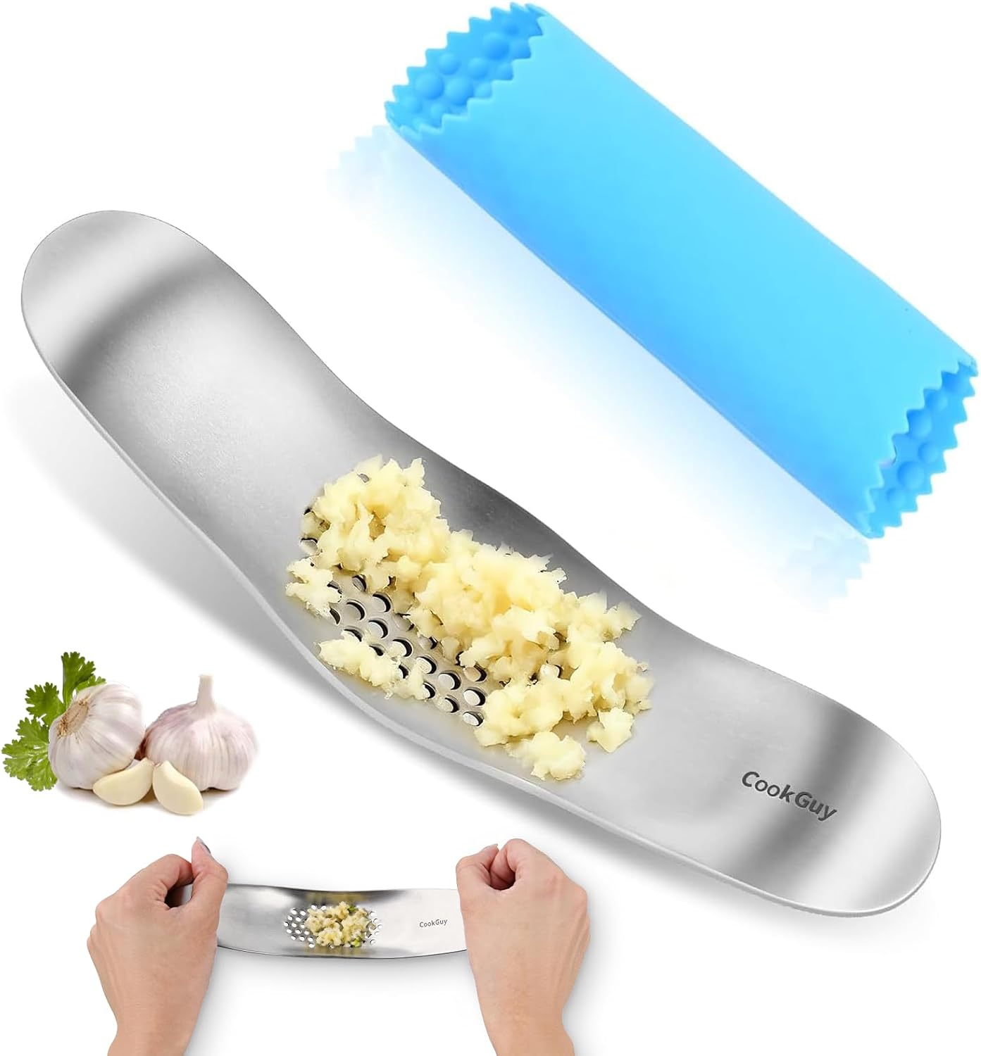 Cook Guy Garlic Press Rocker Energy — WeirdThingsToBuy weird find