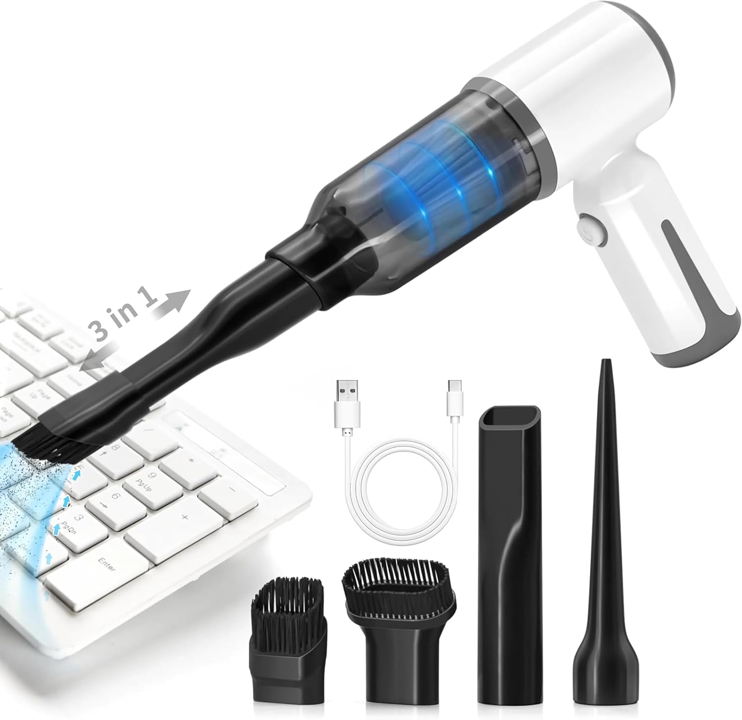 Cordless Handheld Vacuum 6500pa Car Energy — WeirdThingsToBuy weird find