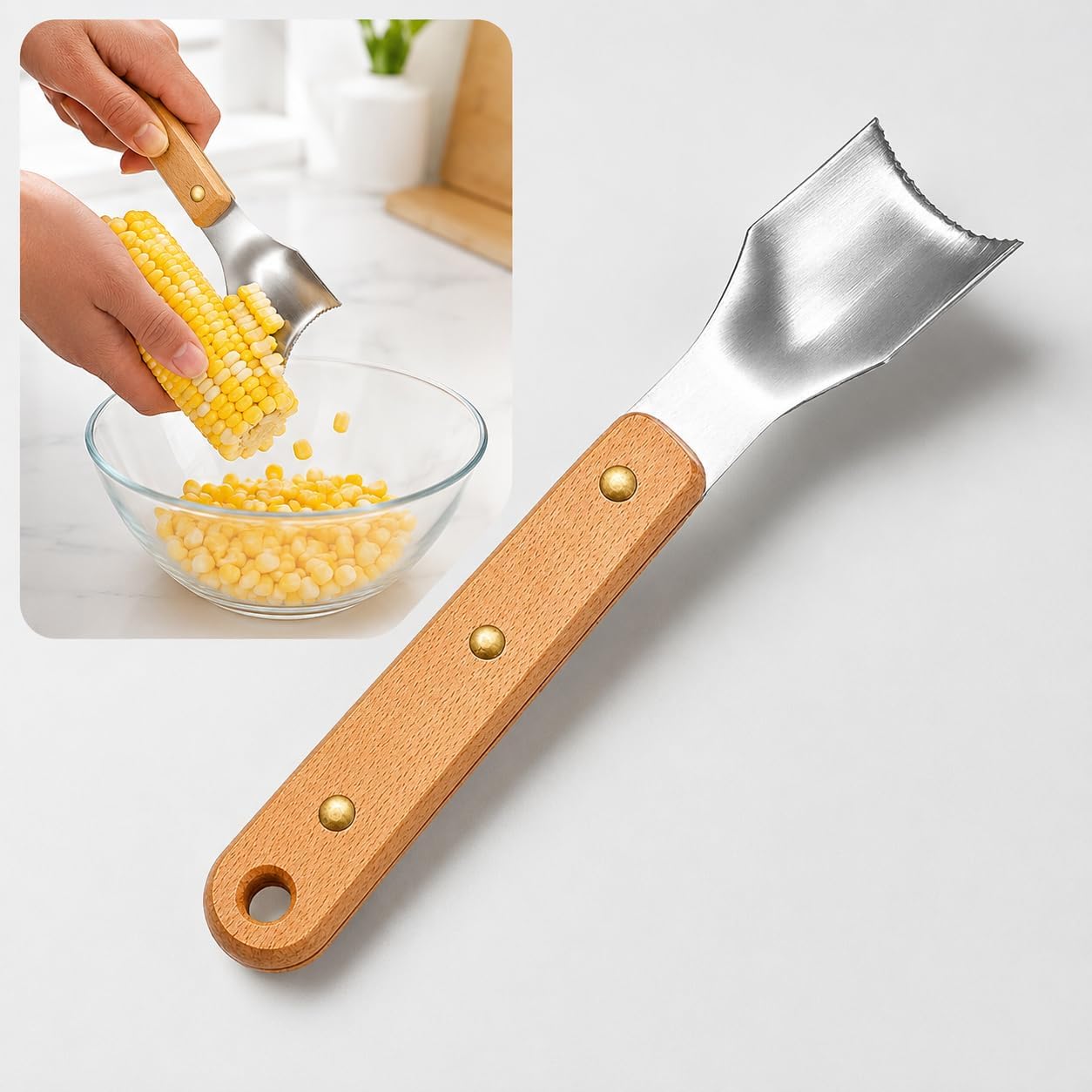 Corn Peeler Corn on The Situation — WeirdThingsToBuy weird find