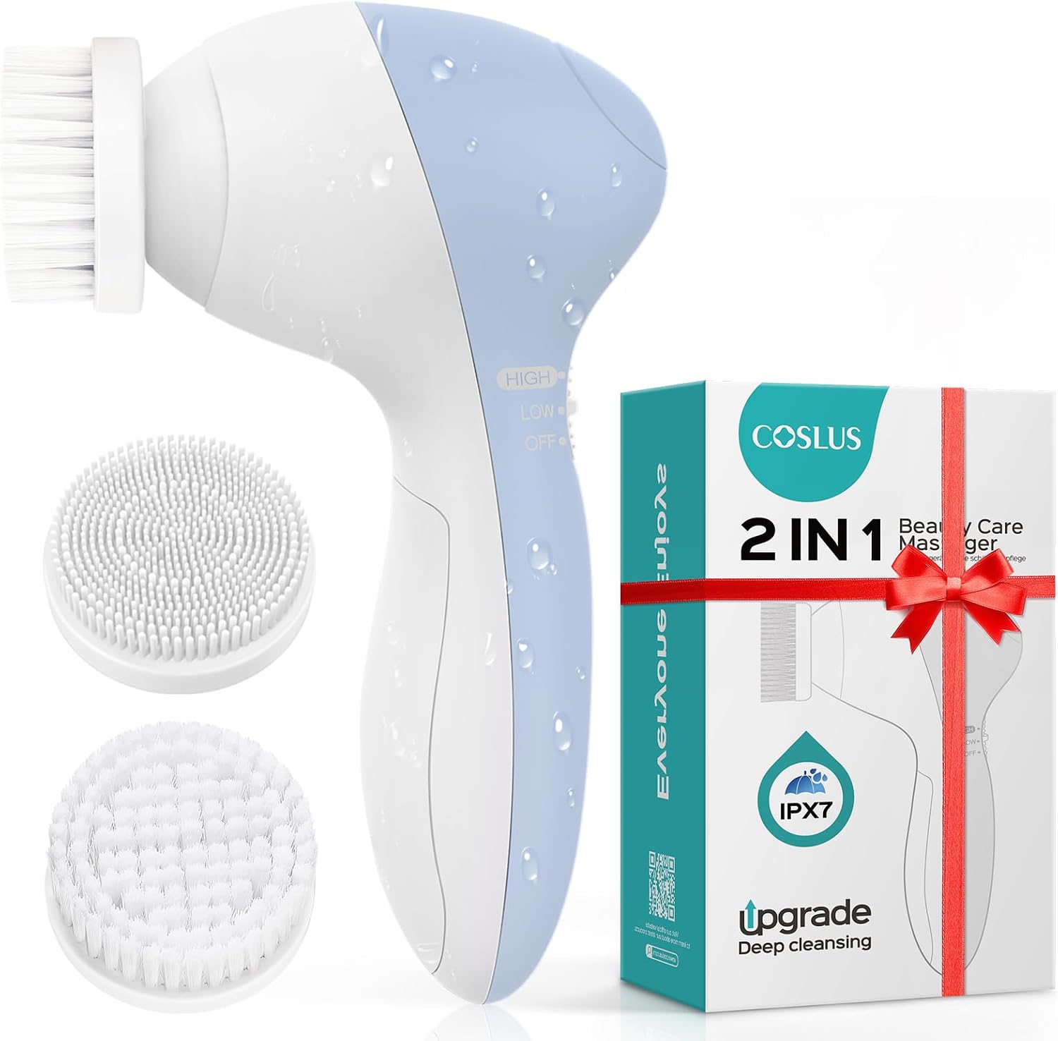 Coslus Facial Cleansing Brush Face Energy — WeirdThingsToBuy weird find