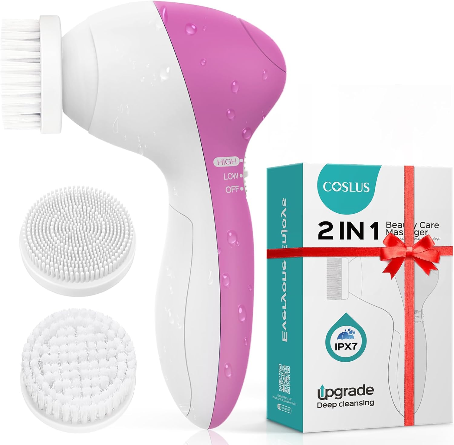 Coslus Facial Cleansing Brush Face Situation — WeirdThingsToBuy weird find