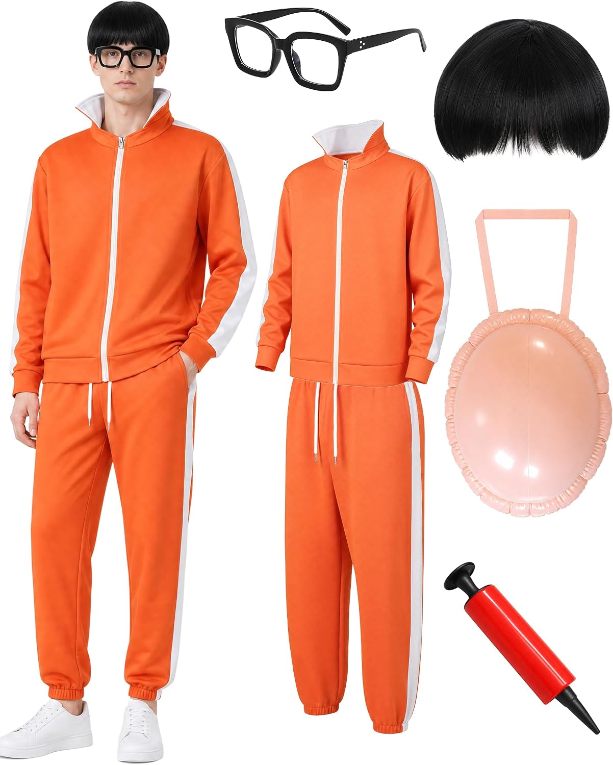 Costume Set Orange Top & Situation — WeirdThingsToBuy weird find