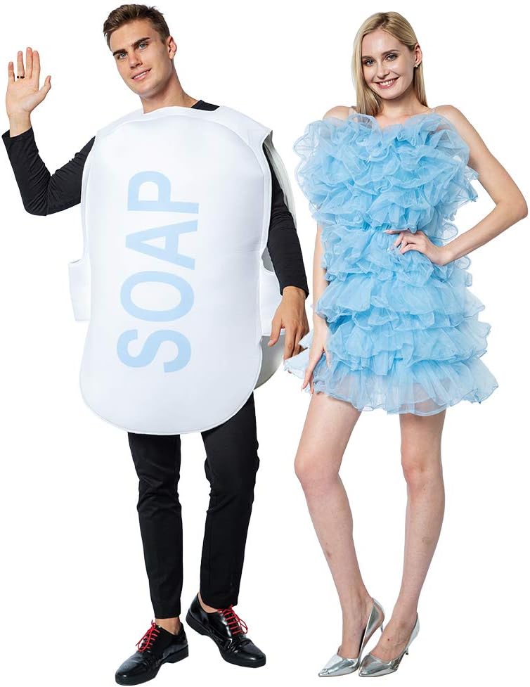 Couple Halloween Loofah Soap Costume — WeirdThingsToBuy weird find