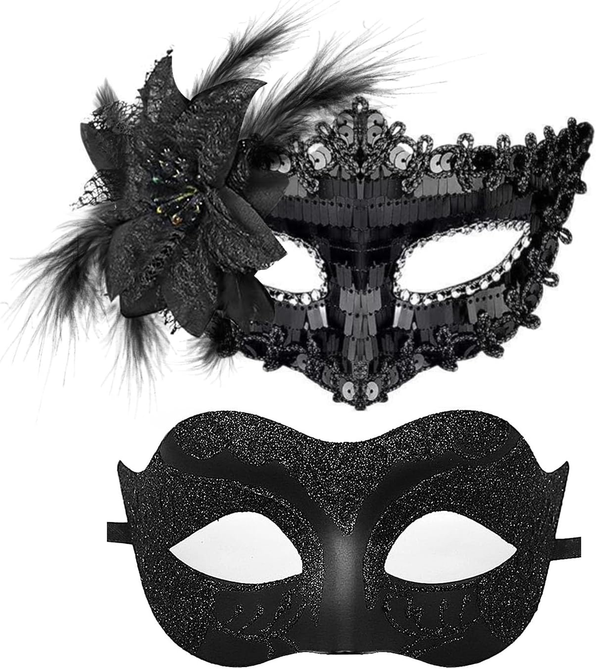 Couple Masquerade Masks Women Men Situation — WeirdThingsToBuy weird find