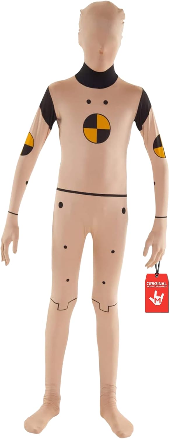 Crash Test Dummy Costume Kids Energy — WeirdThingsToBuy weird find