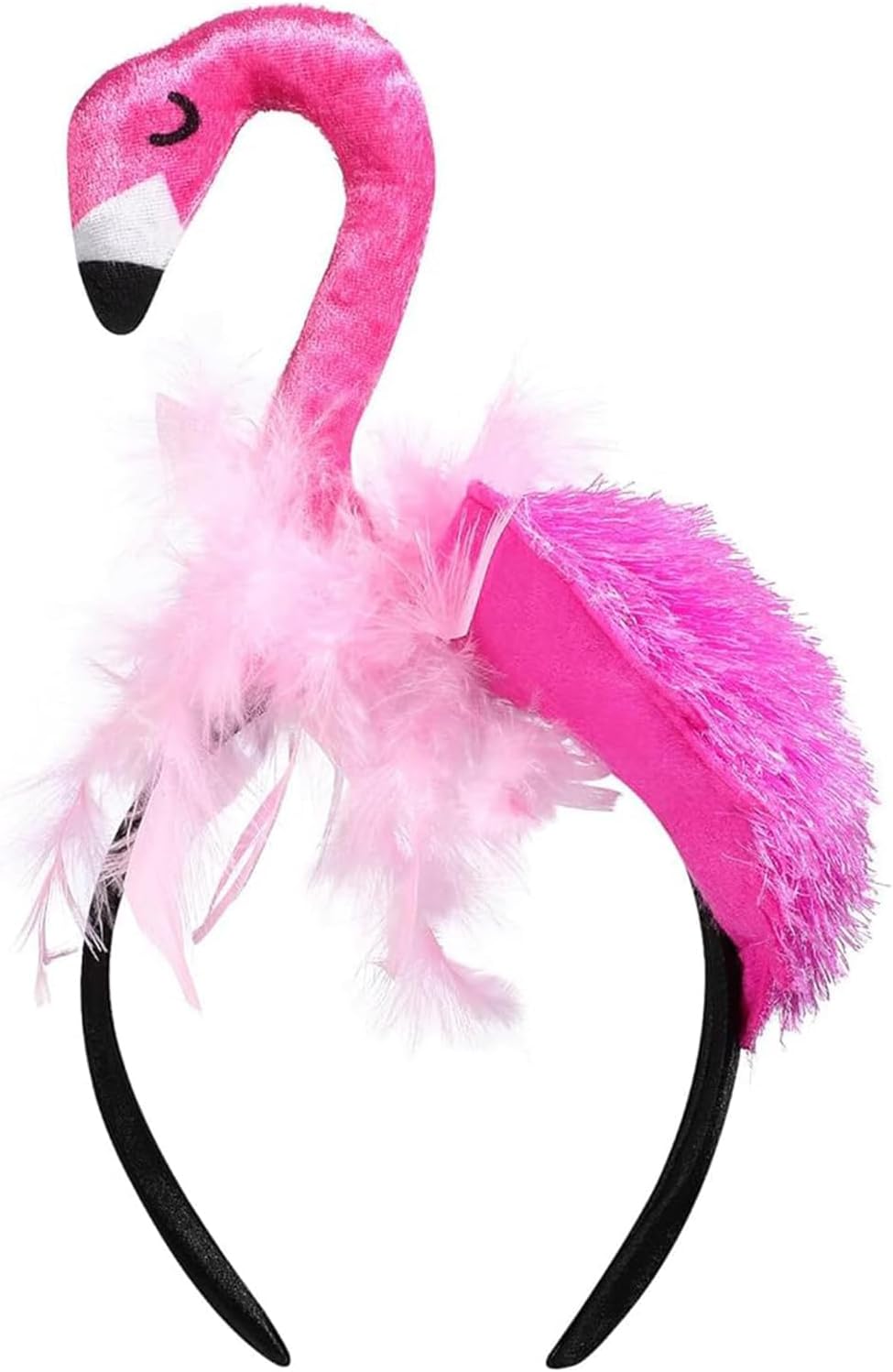 Creative Flamingo Hat Hawaii Pink Energy — WeirdThingsToBuy weird find