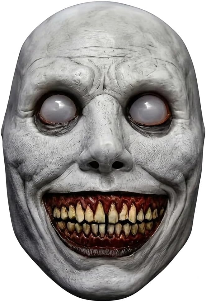 Creepy Smiling Mask Situation — WeirdThingsToBuy weird find