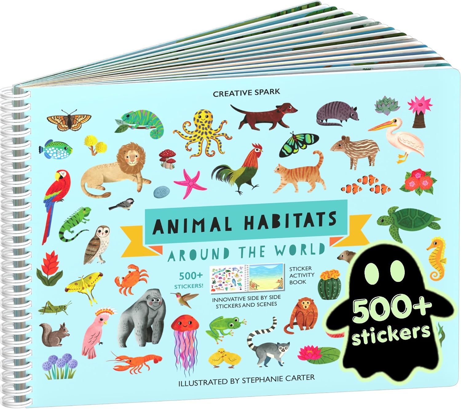 Cupkin Animal Habitats Sticker Book Energy — WeirdThingsToBuy weird find