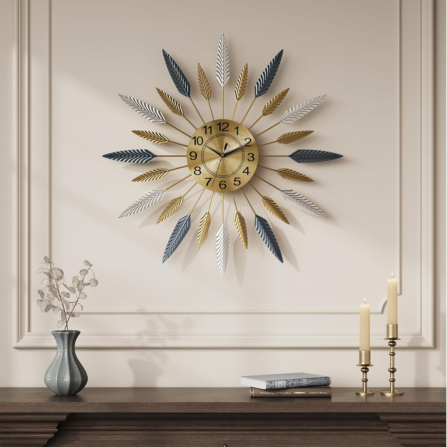 Cuspin 24 Inch Gold Wall Energy — WeirdThingsToBuy weird find