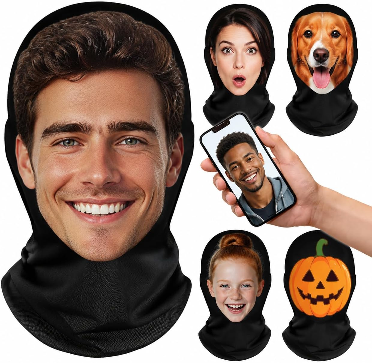 Custom Mask Full Face Personalized Situation — WeirdThingsToBuy weird find