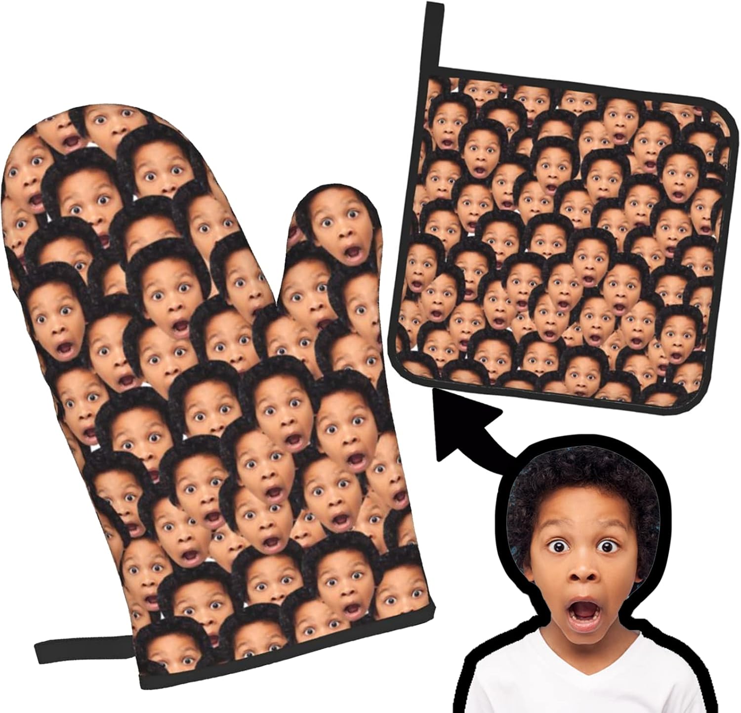 Custom Oven Mitts & Pot — WeirdThingsToBuy weird find