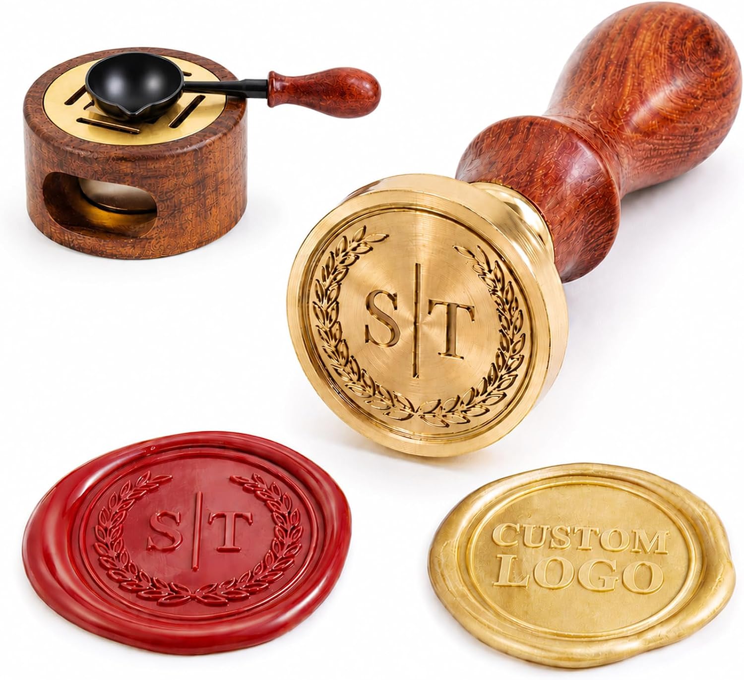 Custom Wax Seal Stamp Kit — WeirdThingsToBuy weird find