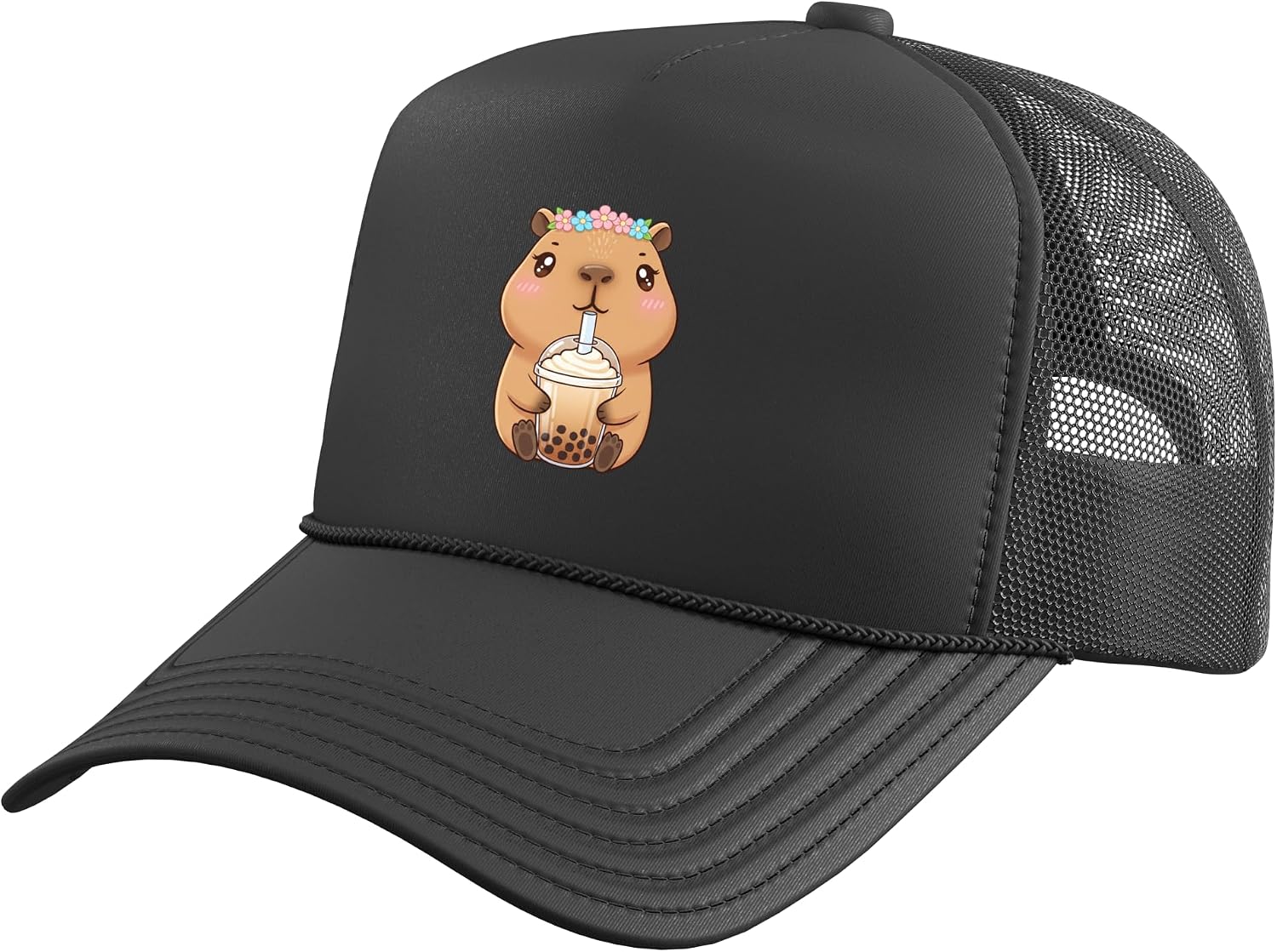 Cute Capybara Drinking Bubble Tea Situation — WeirdThingsToBuy weird find