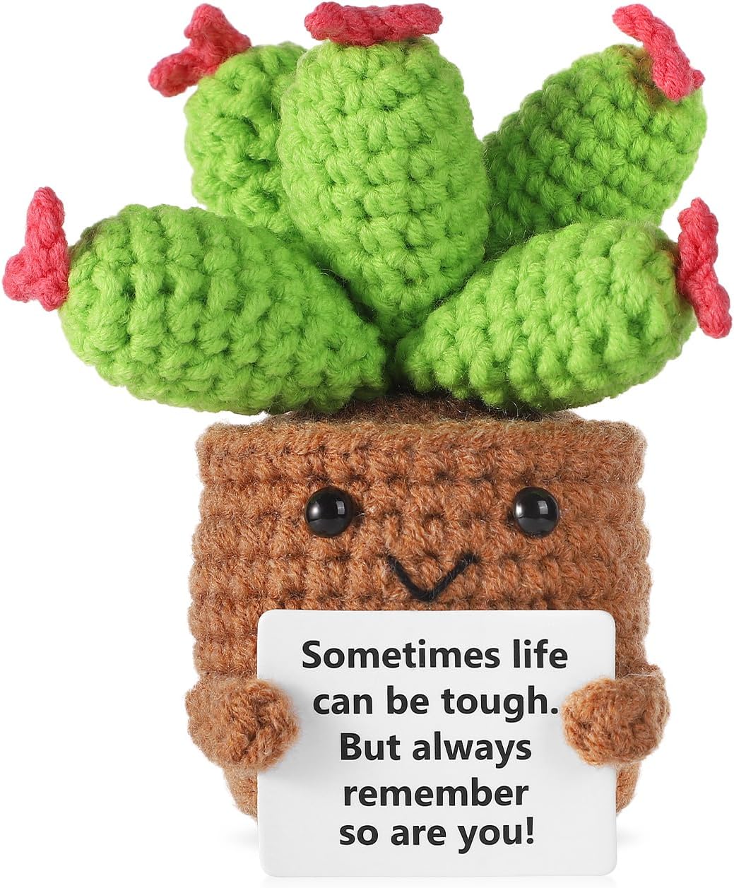 Cute Crochet Succulent Doll Funny Energy — WeirdThingsToBuy weird find