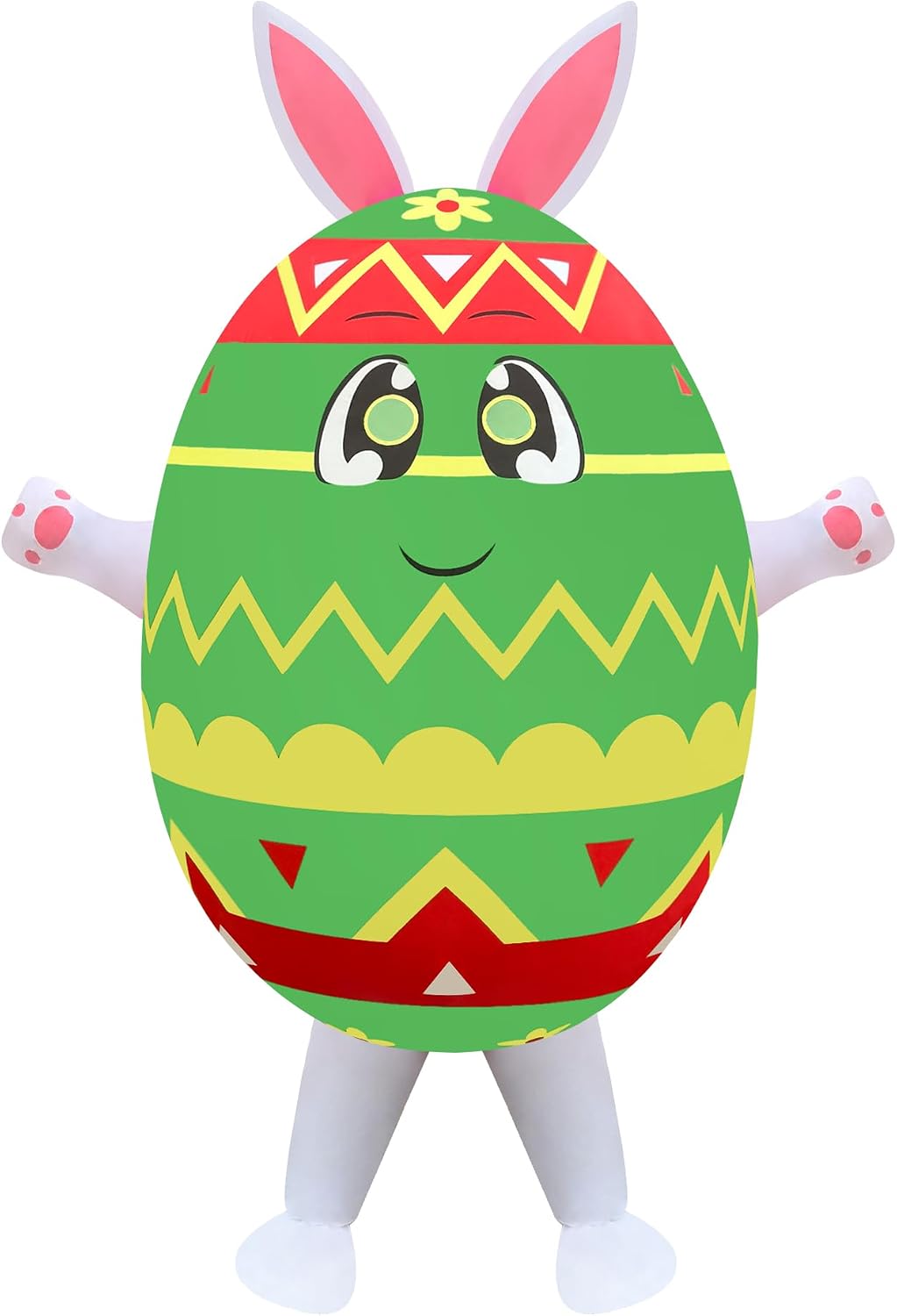 Cute Easter Inflatable Bunny Costume Situation — WeirdThingsToBuy weird find