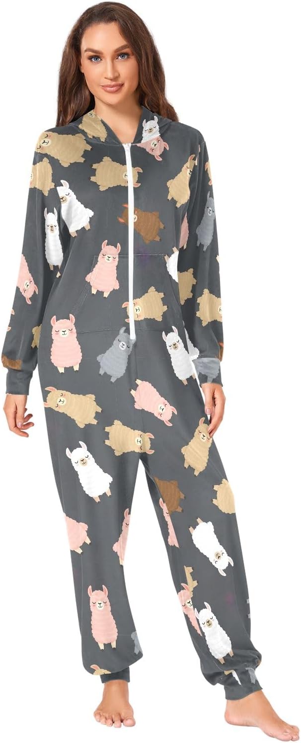 Cute Llama Gray Men's Women's — WeirdThingsToBuy weird find