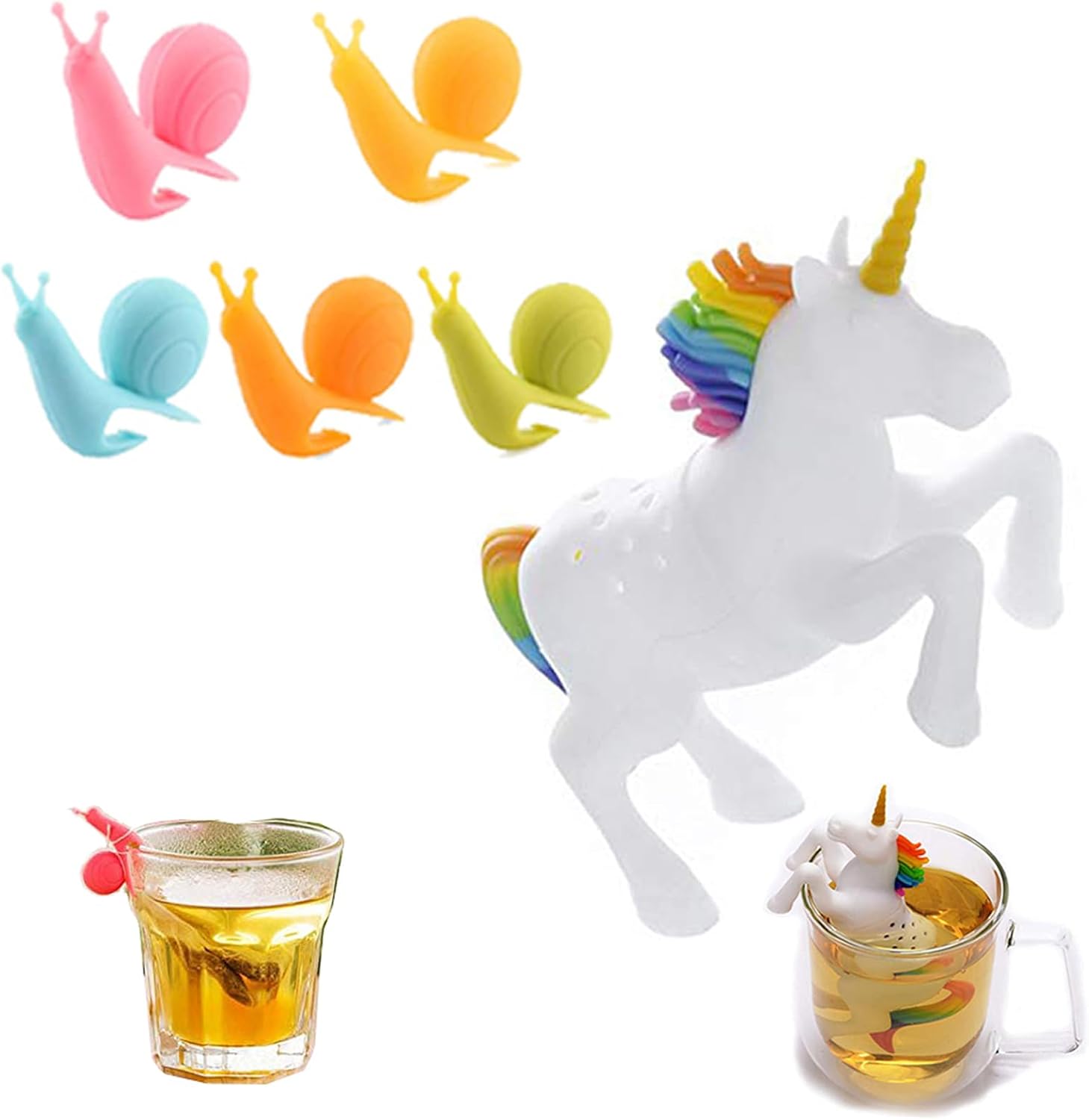 Cute Snail Shape Silicone Tea Situation — WeirdThingsToBuy weird find
