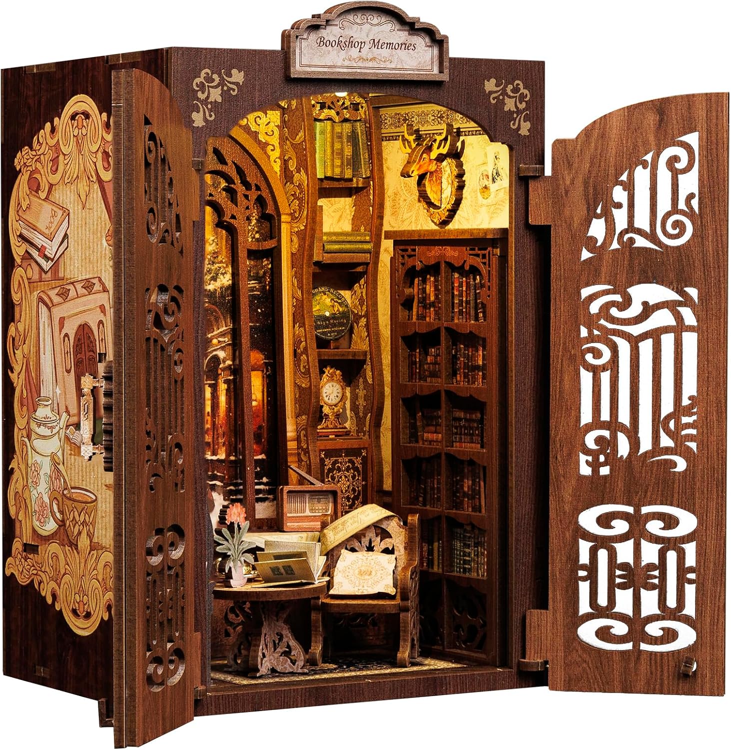 Cutebee Book Nook Kit Diy — WeirdThingsToBuy weird find