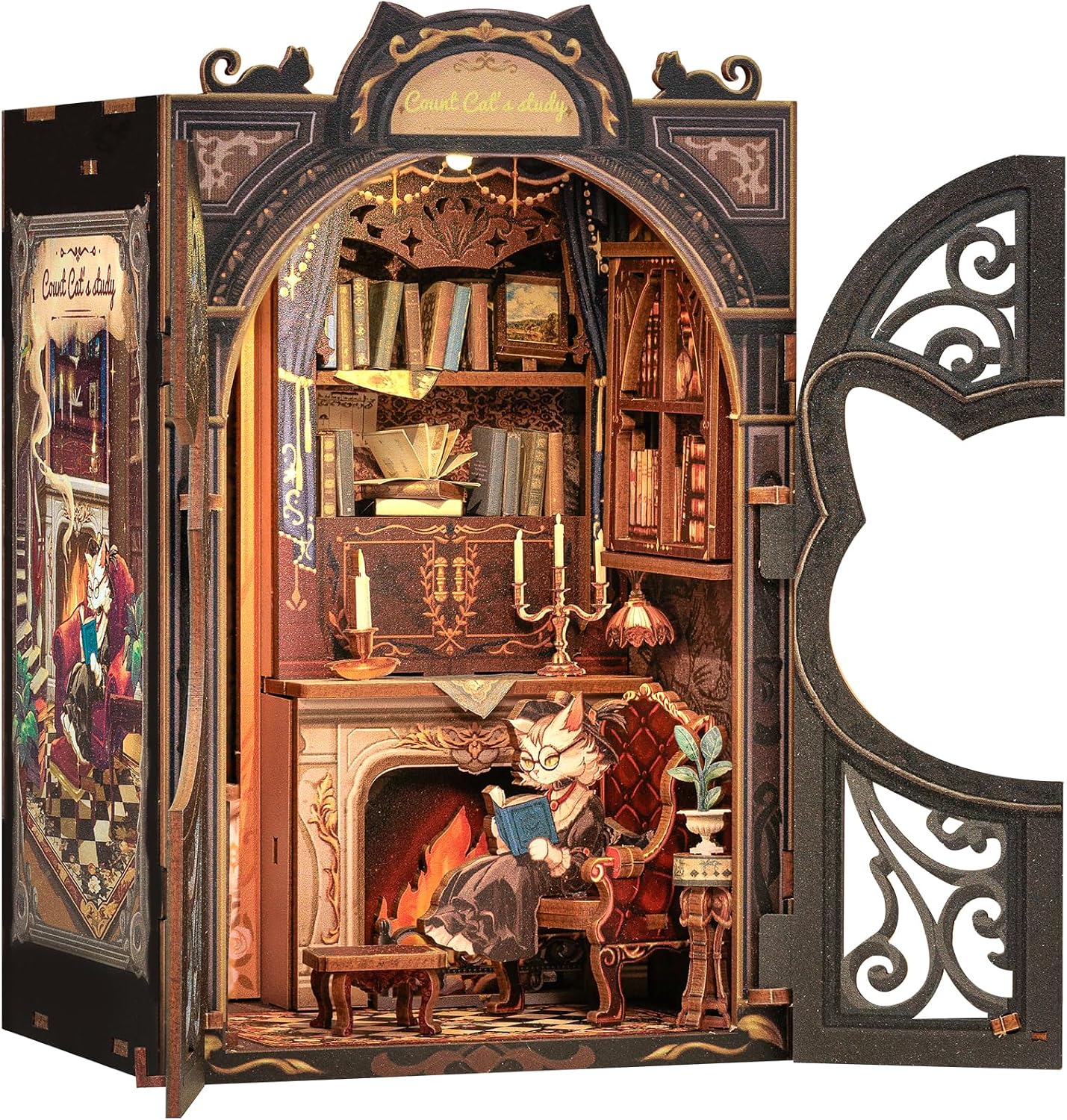 Cutebee Book Nook Kit Energy — WeirdThingsToBuy weird find
