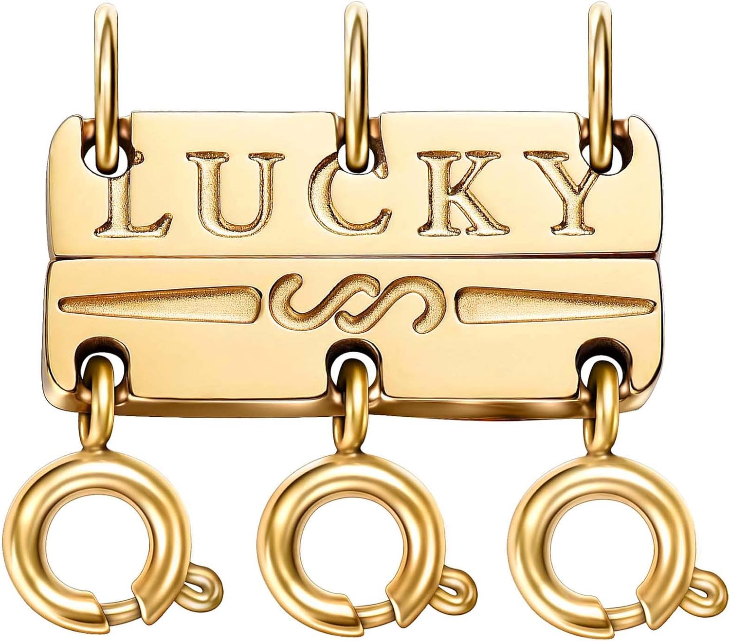 Dailyacc Lucky Necklace Layering Clasp Energy — WeirdThingsToBuy weird find