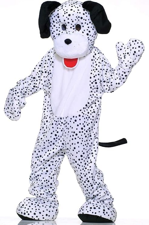 Dalmatian Dog Mascot Costume Adult — WeirdThingsToBuy weird find