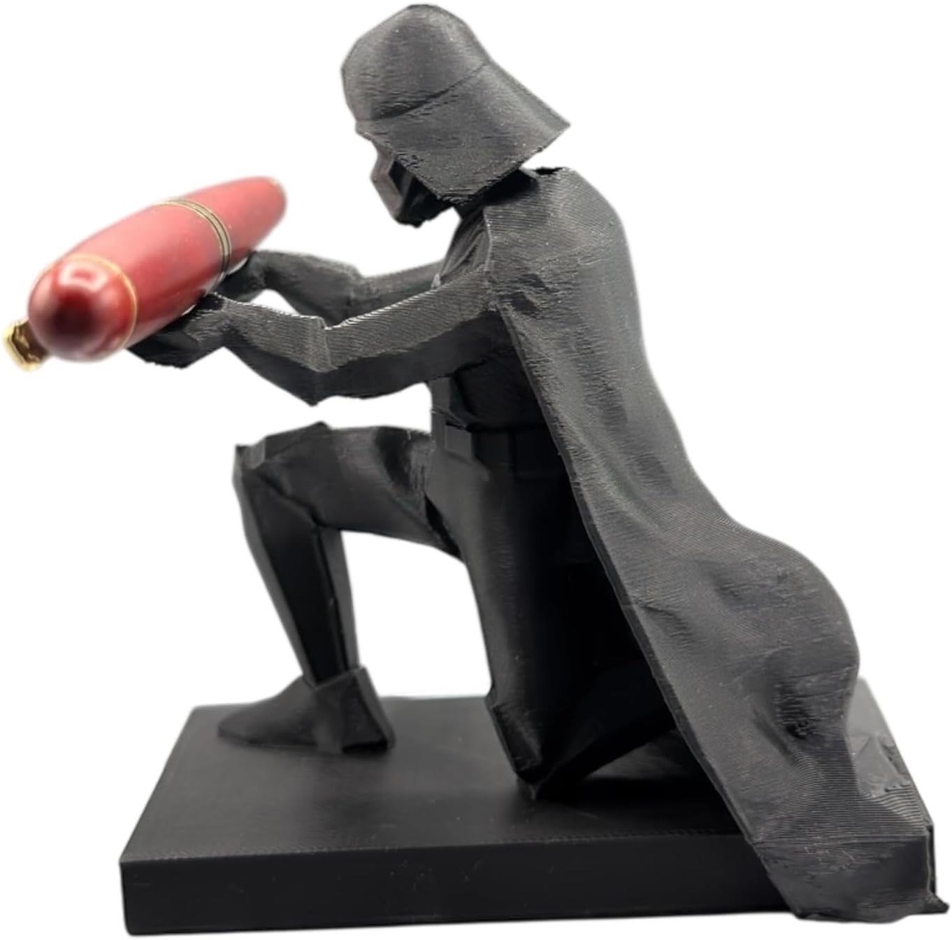 Darth Vadar Pen Holder Desk Energy — WeirdThingsToBuy weird find