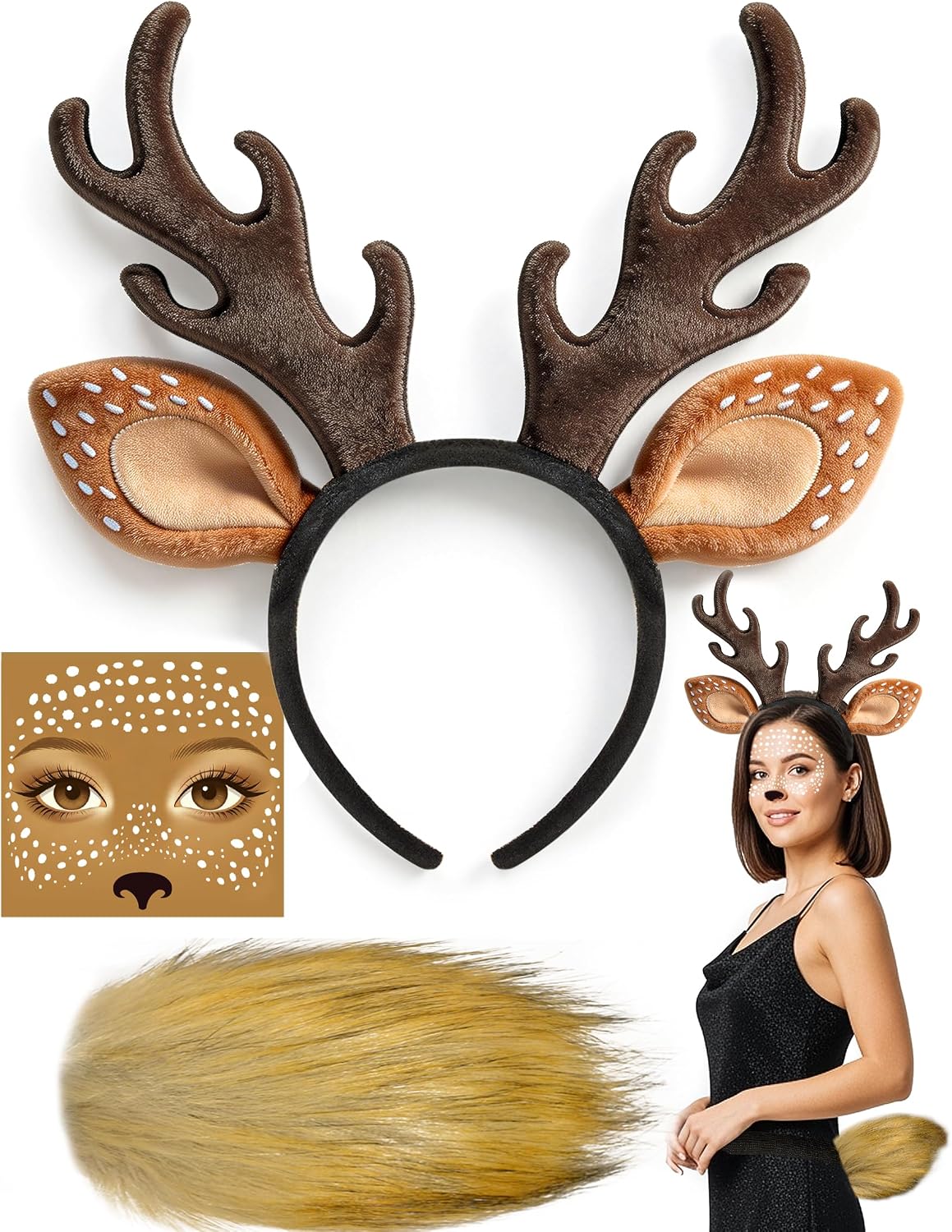 Deer Costume Adult Women Deer Energy — WeirdThingsToBuy weird find