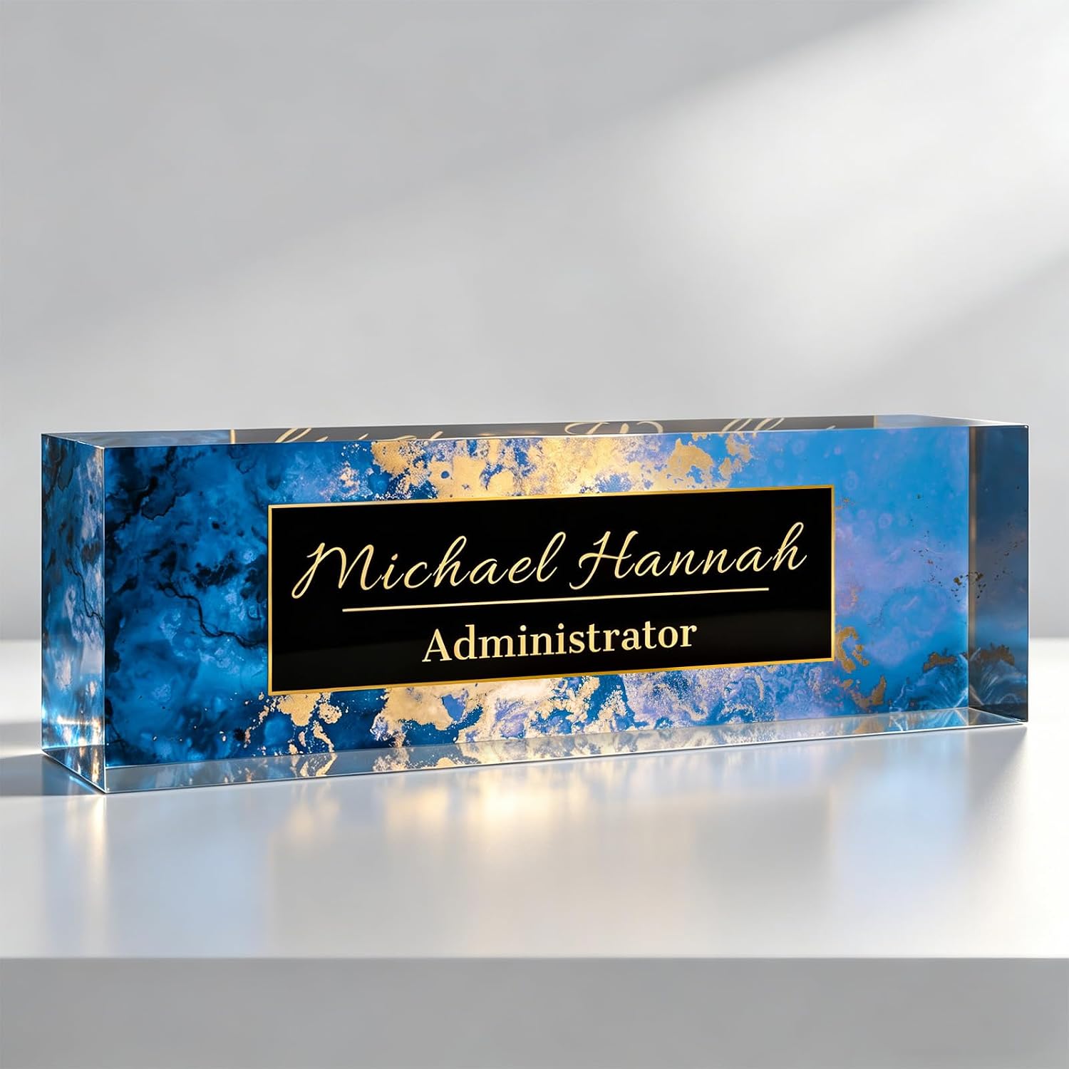 Desk Name Plate Personalized Custom Situation — WeirdThingsToBuy weird find