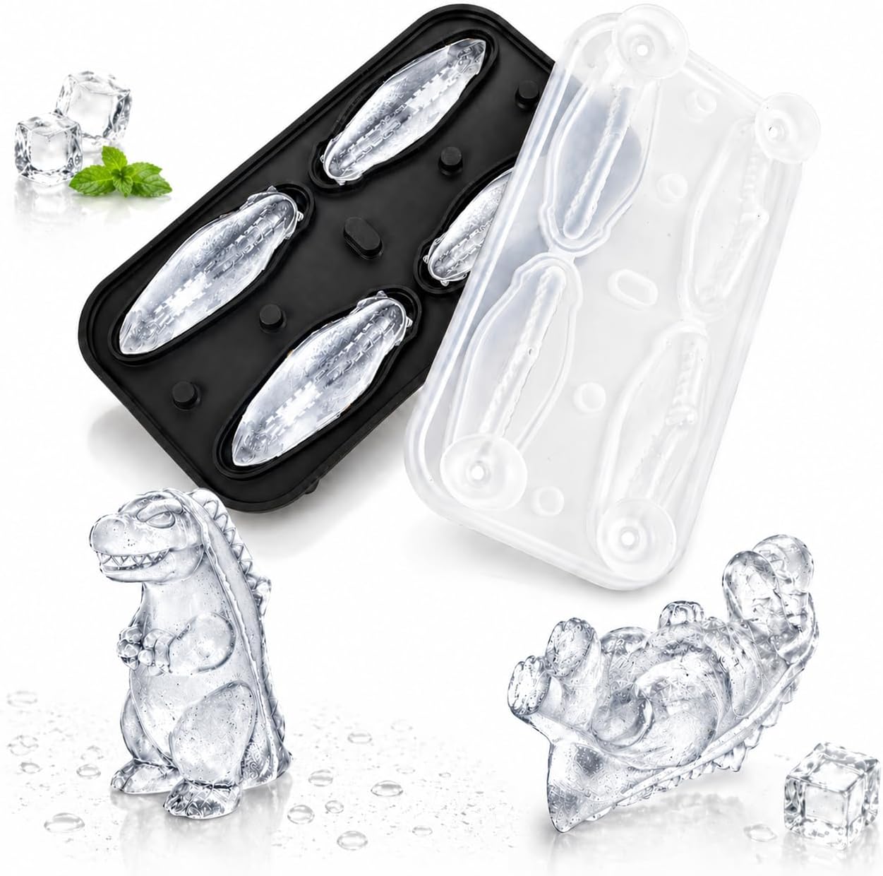Dinosaur Ice Cube Tray Mold — WeirdThingsToBuy weird find