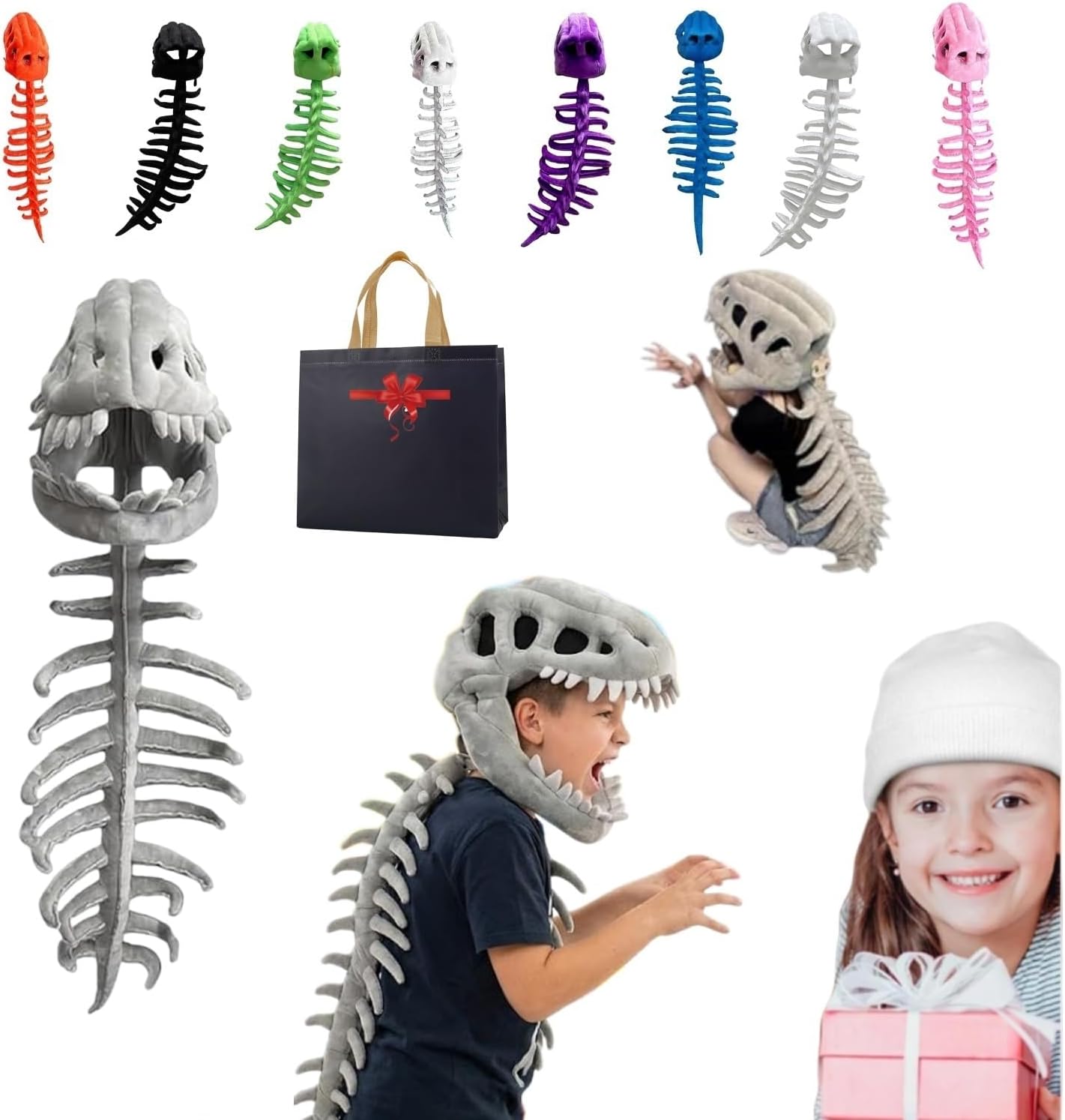 Dinosaur Skeleton Costume Realistic — WeirdThingsToBuy weird find