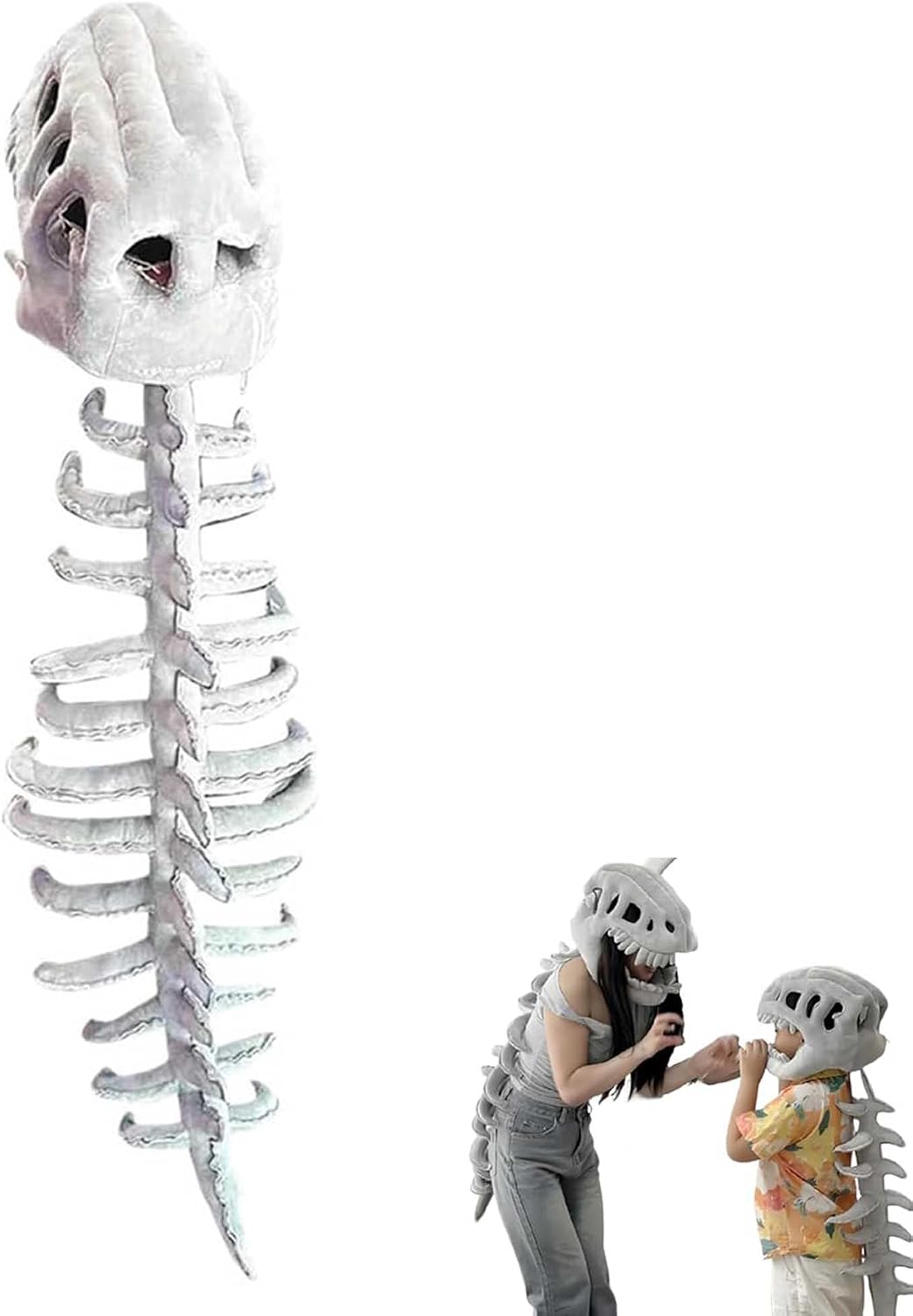 Dinosaur Skeleton Plush Costume Dinosaur Situation — WeirdThingsToBuy weird find