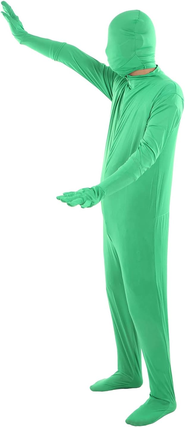 Disappearing Man Body Suit Green Situation — WeirdThingsToBuy weird find