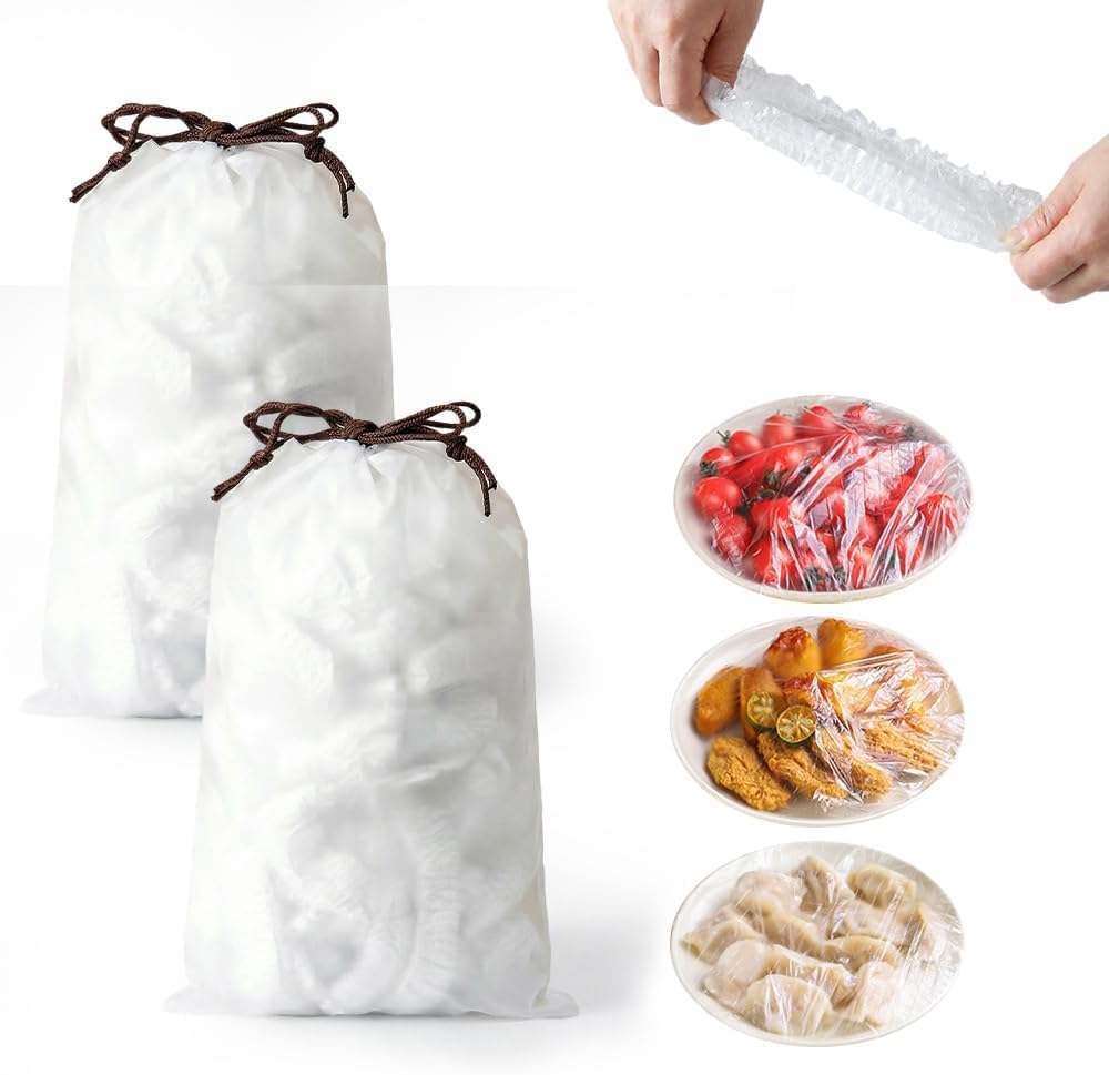 Disposable Stretch Food Covers Bowls Situation — WeirdThingsToBuy weird find
