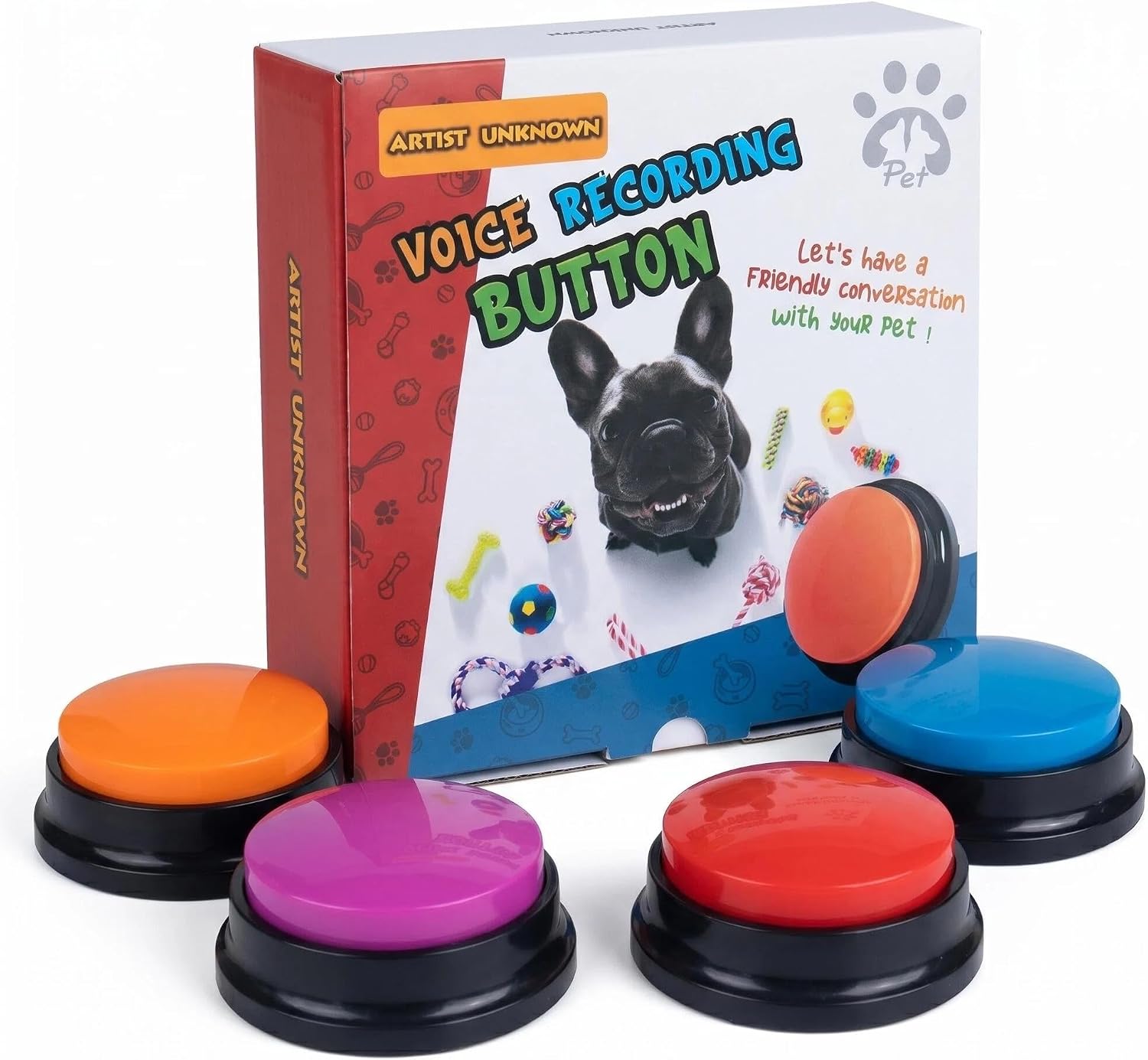 Dog Talking Button Starter Kit — WeirdThingsToBuy weird find