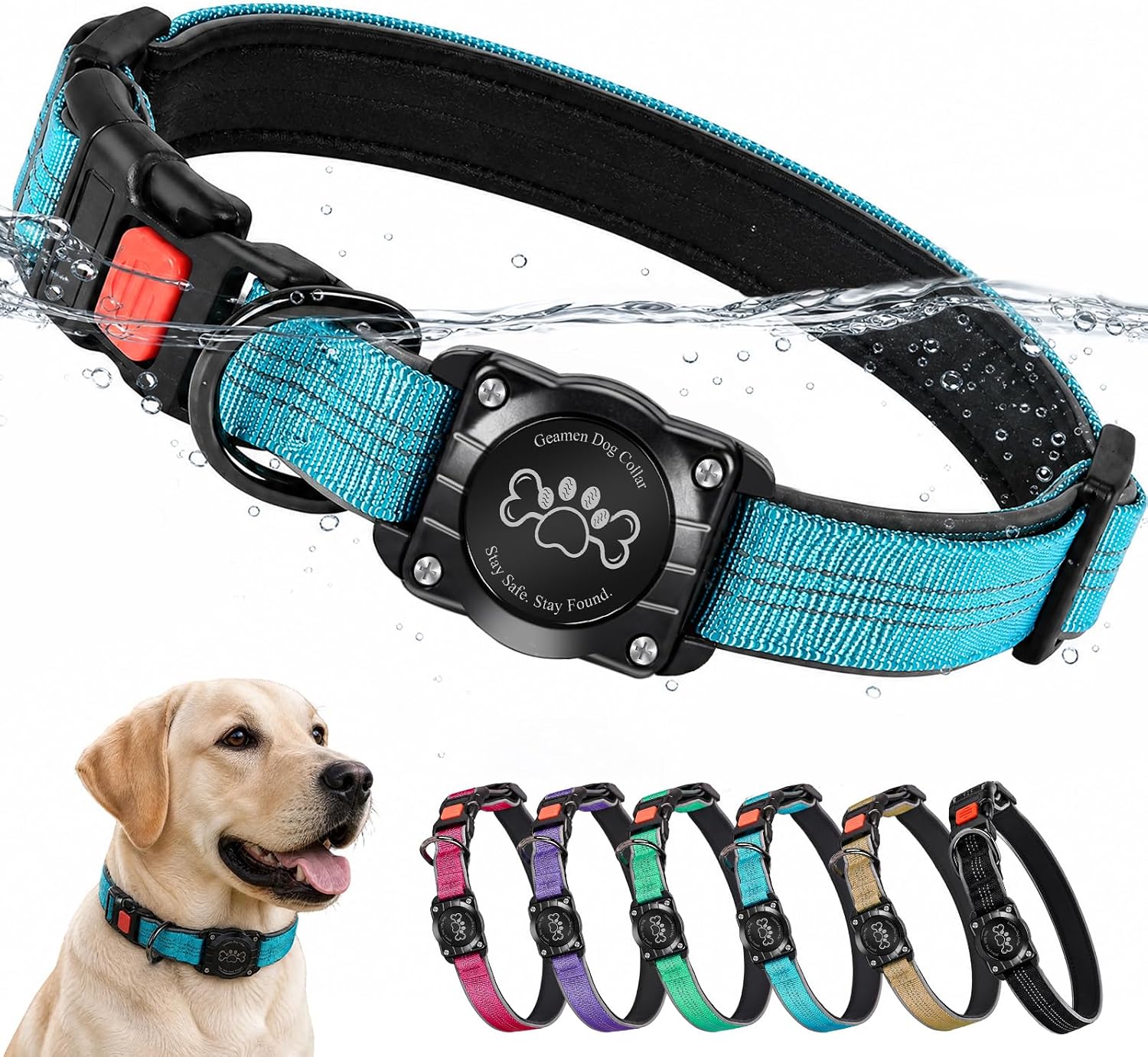 Dog Collar Airtag Holder Ip68 Energy — WeirdThingsToBuy weird find