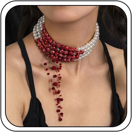 Dolless Blood Necklace Women Gothic Energy — WeirdThingsToBuy weird find