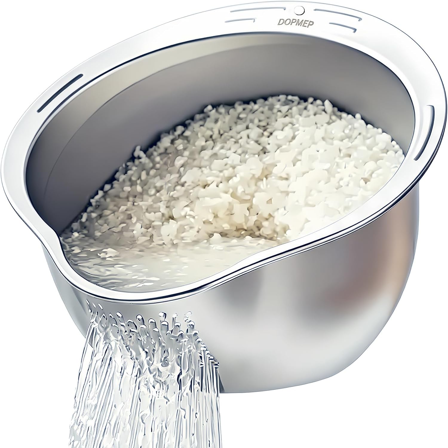 Dopmep Rice Washer Strainer Bowl Situation — WeirdThingsToBuy weird find