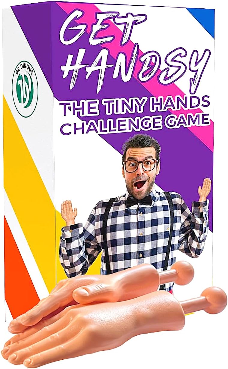 dr Dingus Tiny Hands Challenge Situation — WeirdThingsToBuy weird find