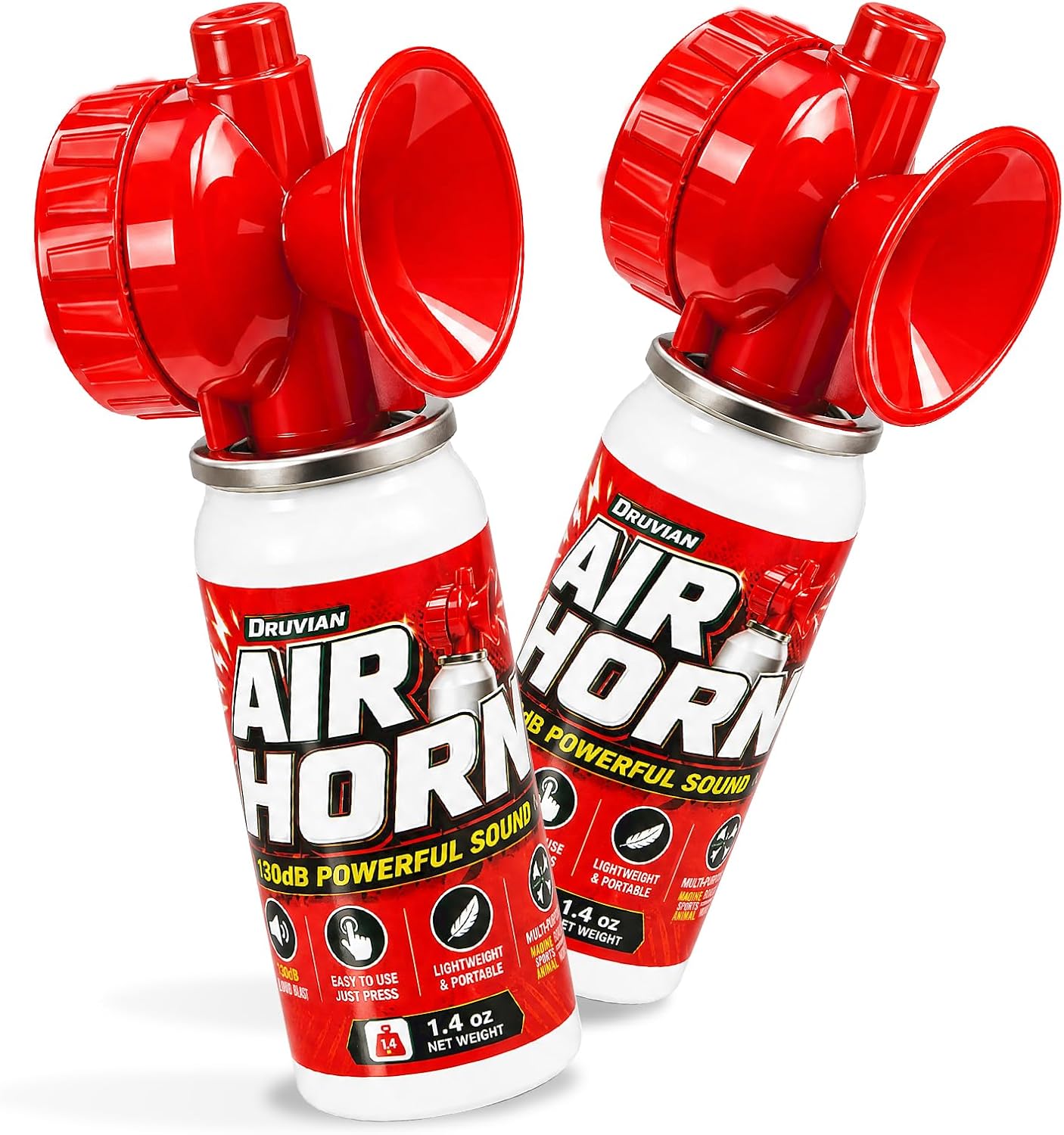 Druvian Air Horn 130db Loud Energy — WeirdThingsToBuy weird find