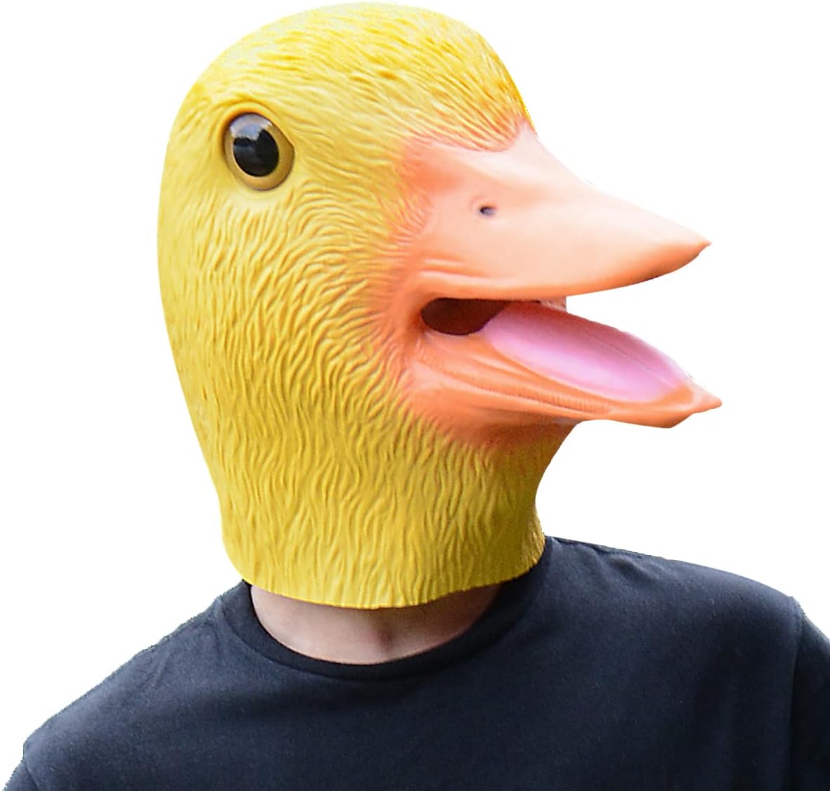 Duck Mask Halloween Animal Duck — WeirdThingsToBuy weird find