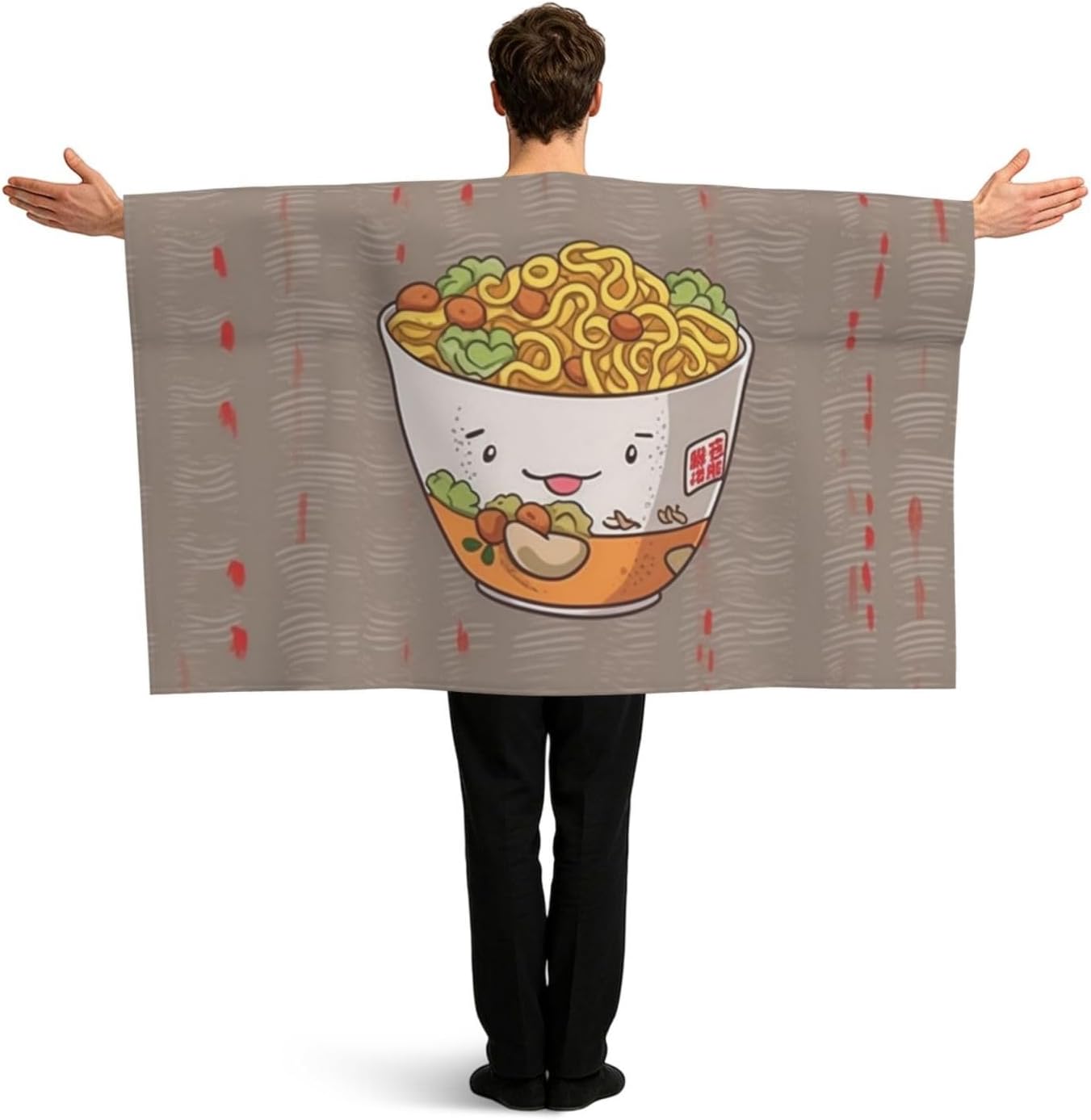 Egg Cup Noodle Ramen Flag — WeirdThingsToBuy weird find