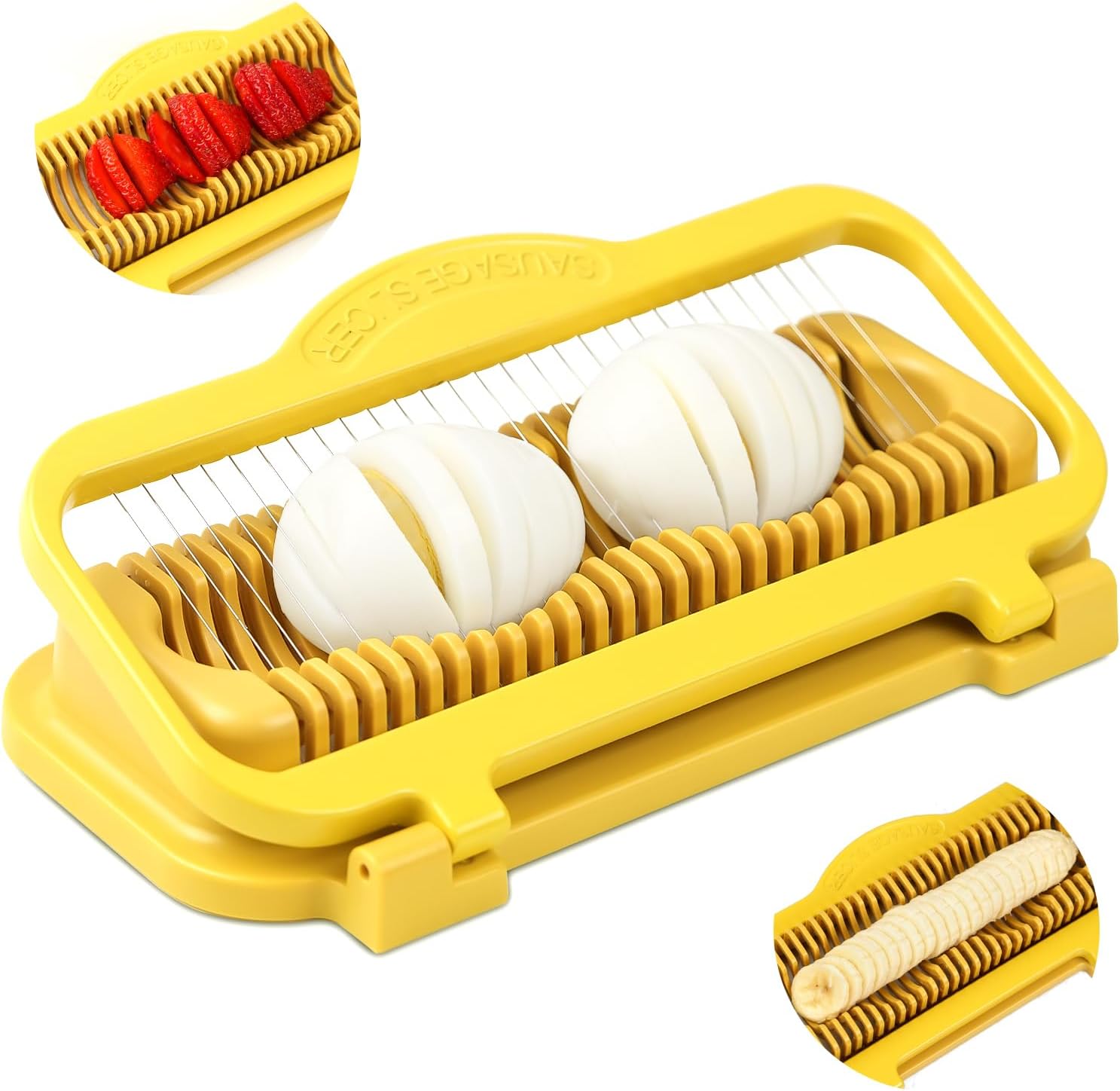 Egg Slicer Hard Boiled Eggs Situation — WeirdThingsToBuy weird find