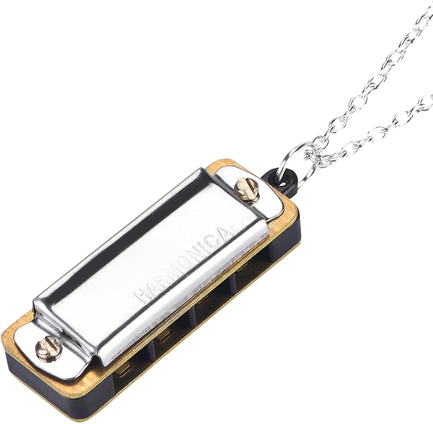 Ejoyous Harmonica Necklace Small 4 — WeirdThingsToBuy weird find